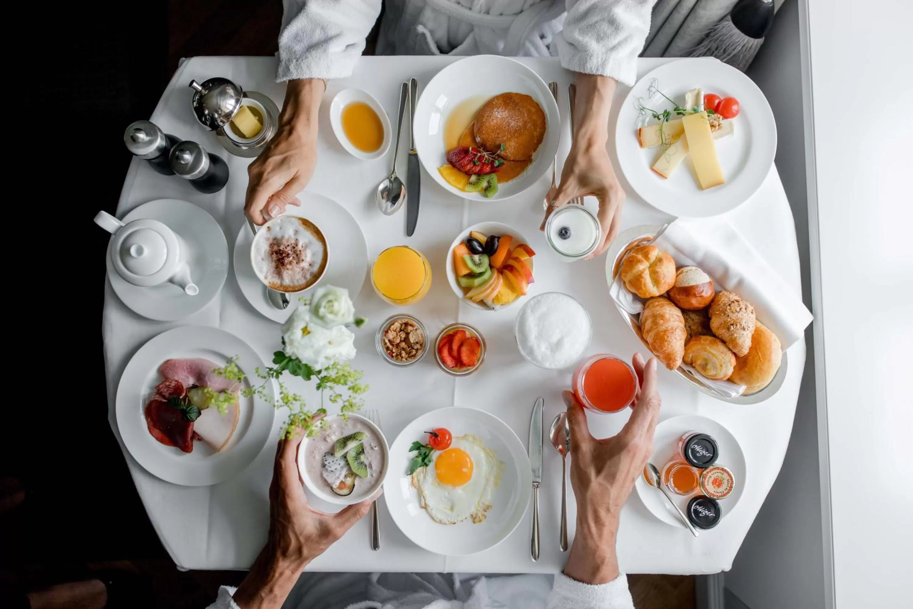 Food close-up in Hotel Schweizerhof Bern & Spa