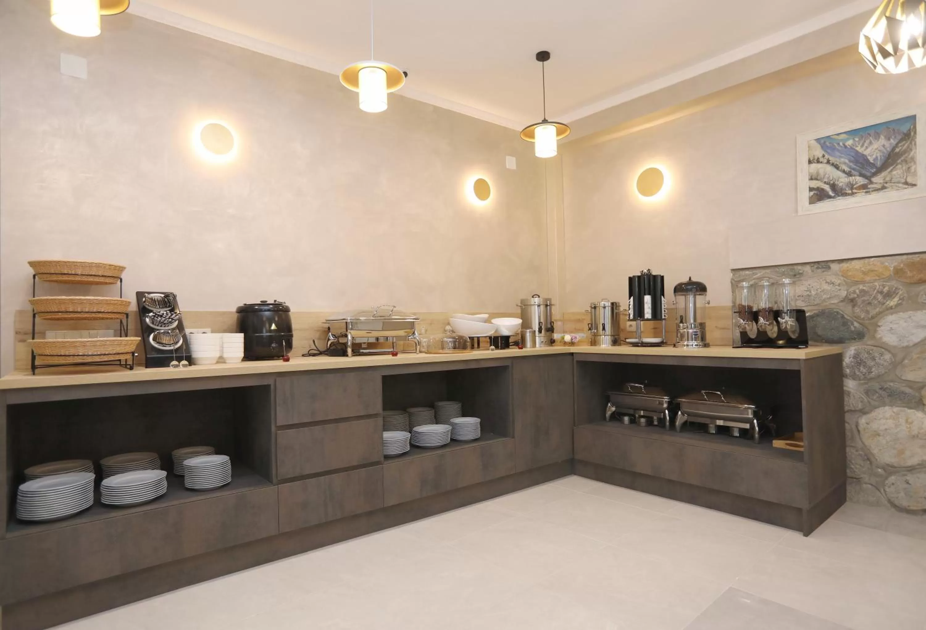 Breakfast, Restaurant/Places to Eat in Sunset Terrace Mestia