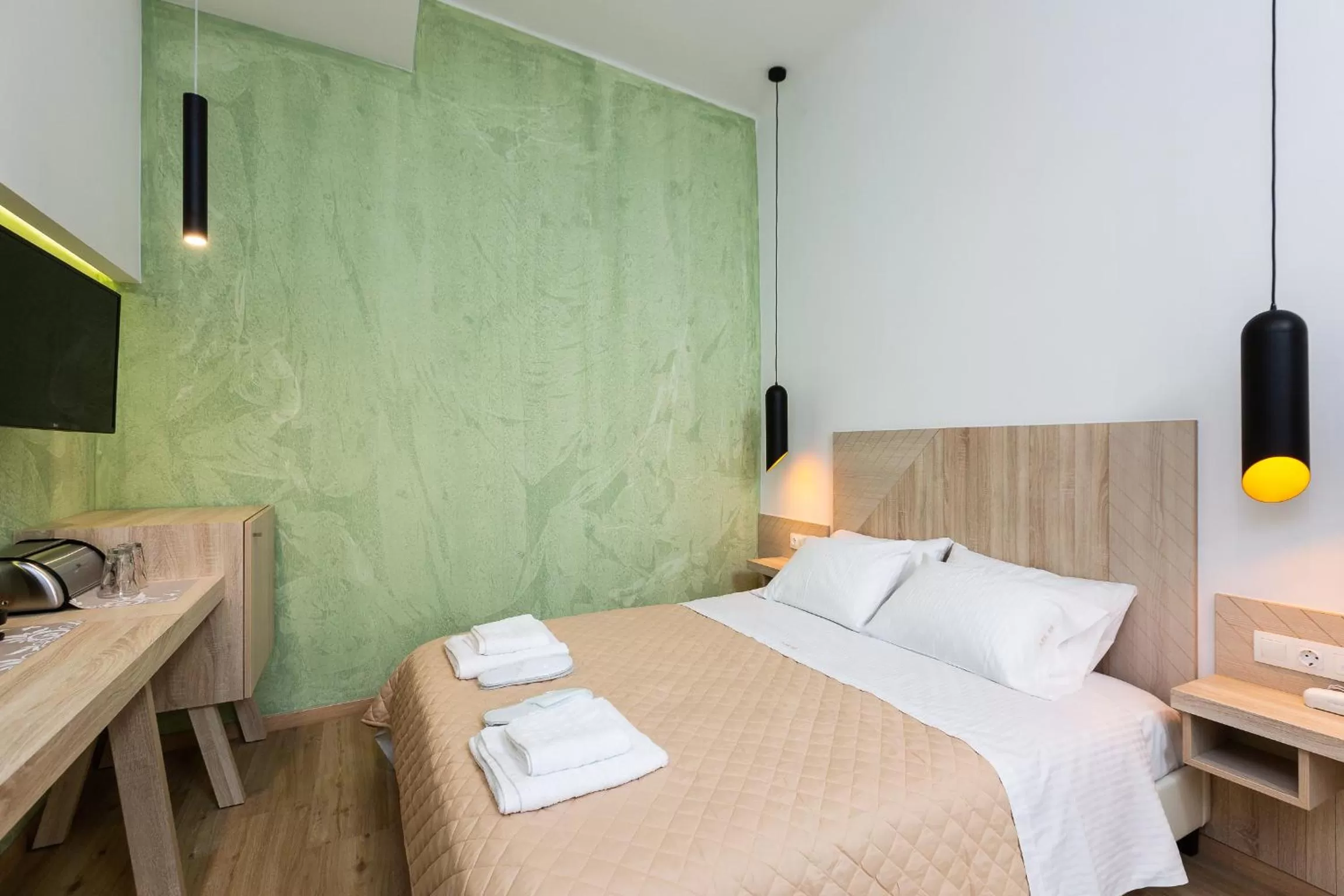 Bedroom, Bed in Ark 68 City Rooms