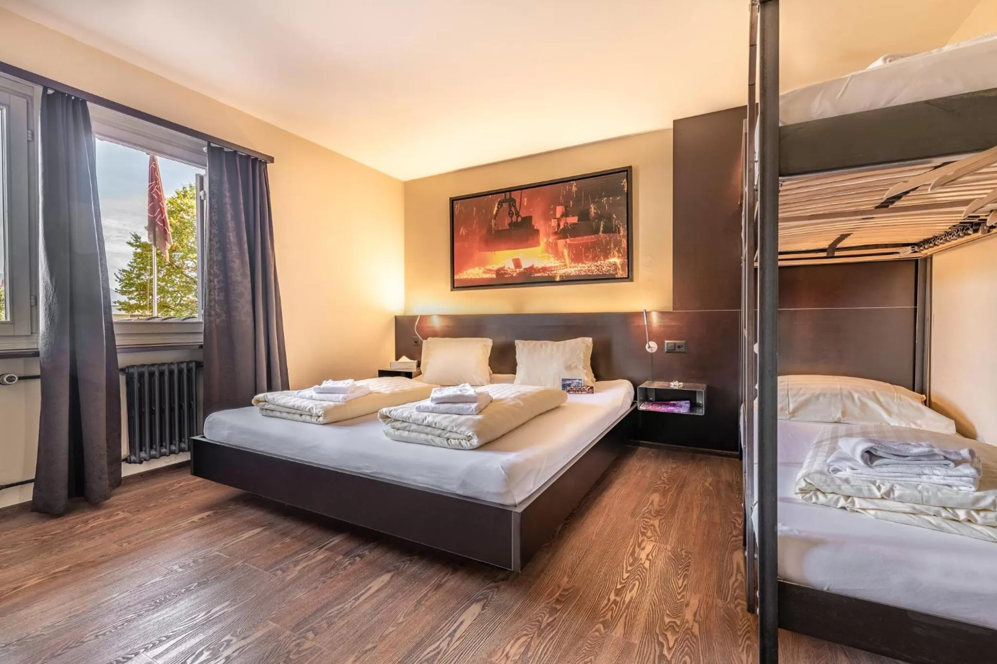 Photo of the whole room, Bed in feRUS Hotel