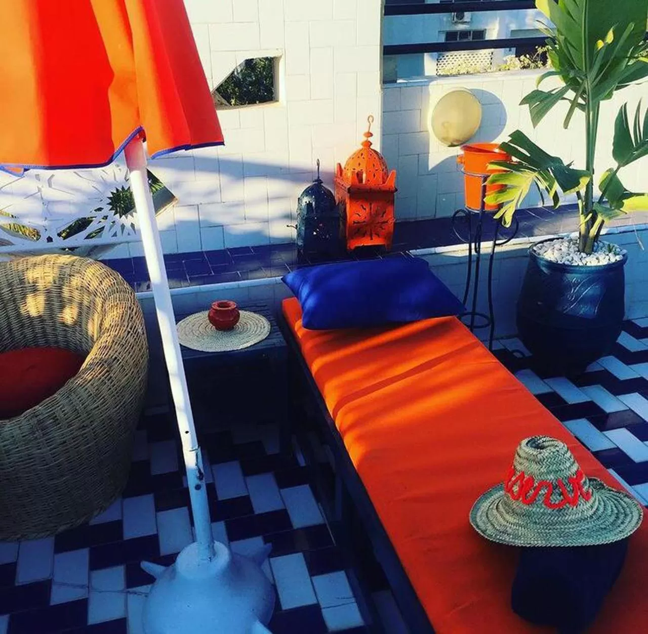 Solarium in Atlantic Hotel Agadir