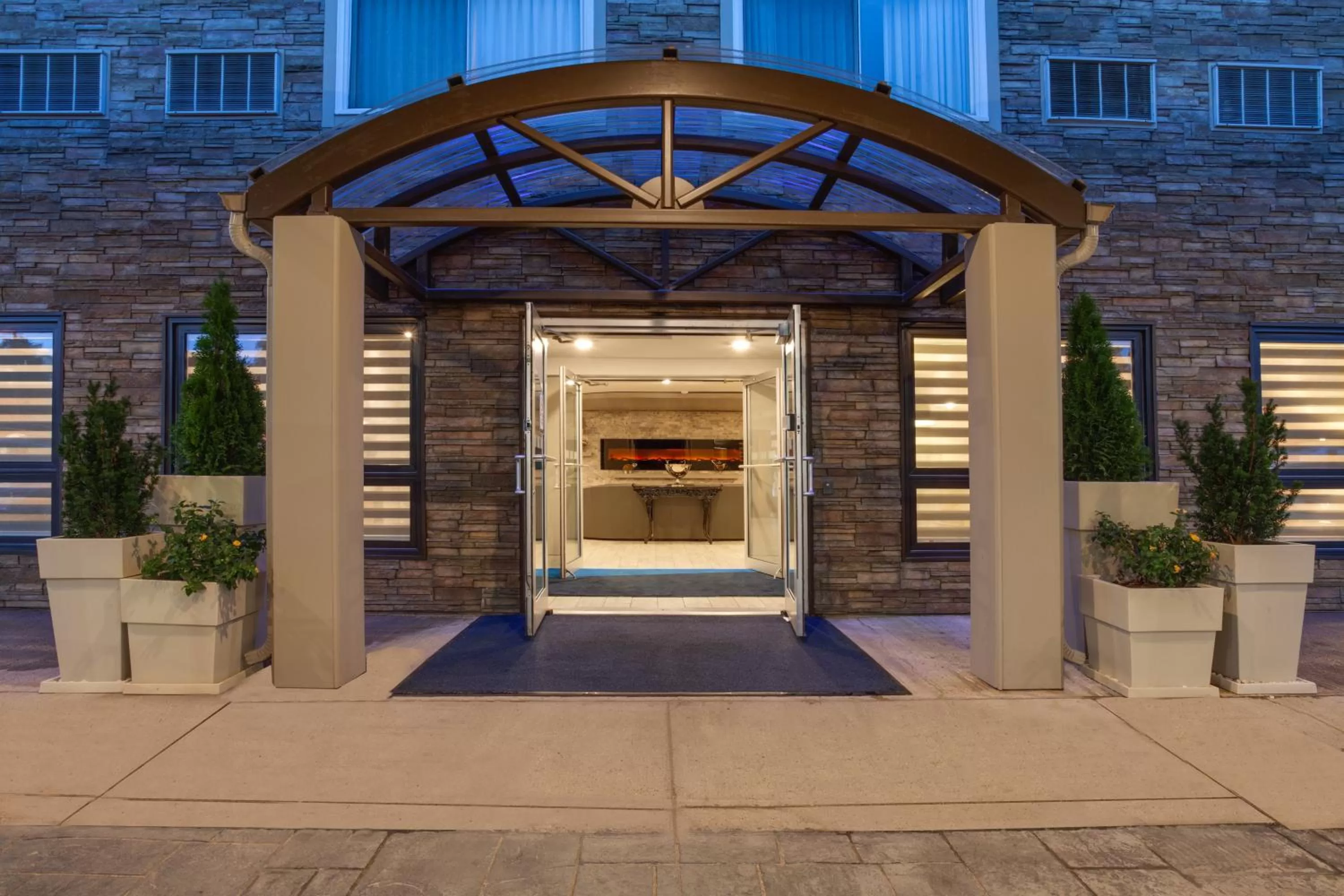 Property building in Holiday Inn Express Hotel & Suites Uptown Fredericton by IHG