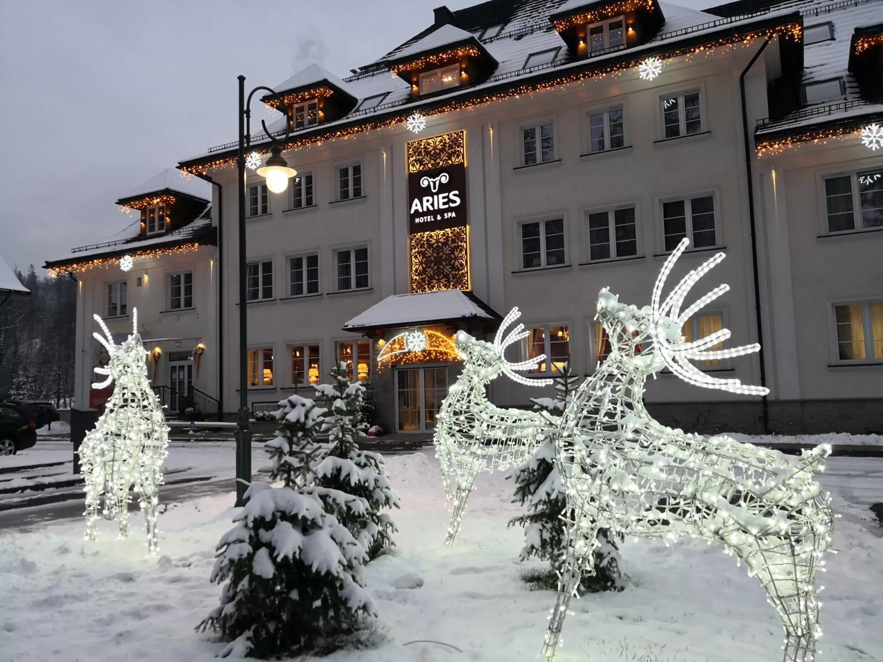 Property building in Aries Hotel & SPA Wisła