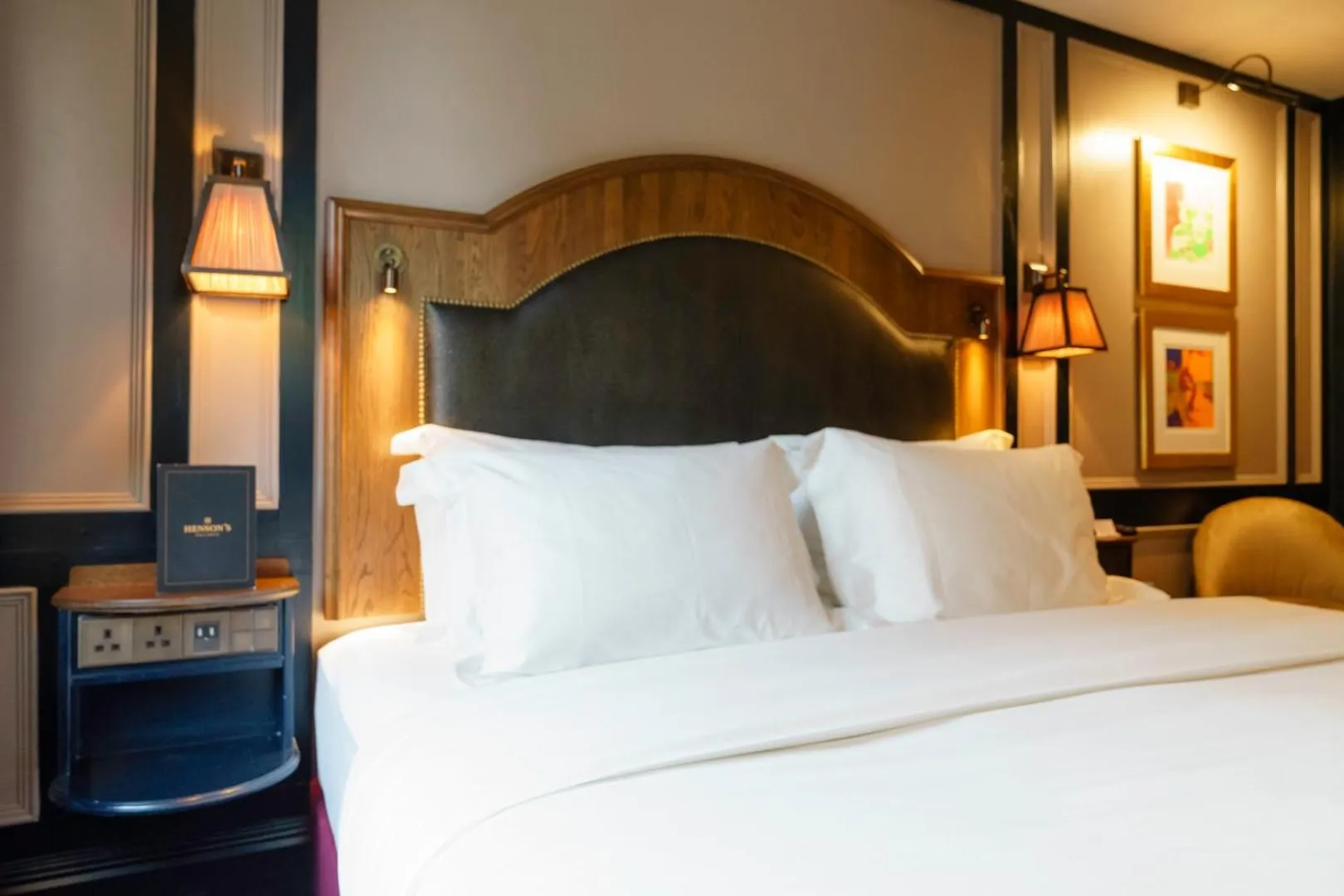 Bed in Mimi's Hotel Soho