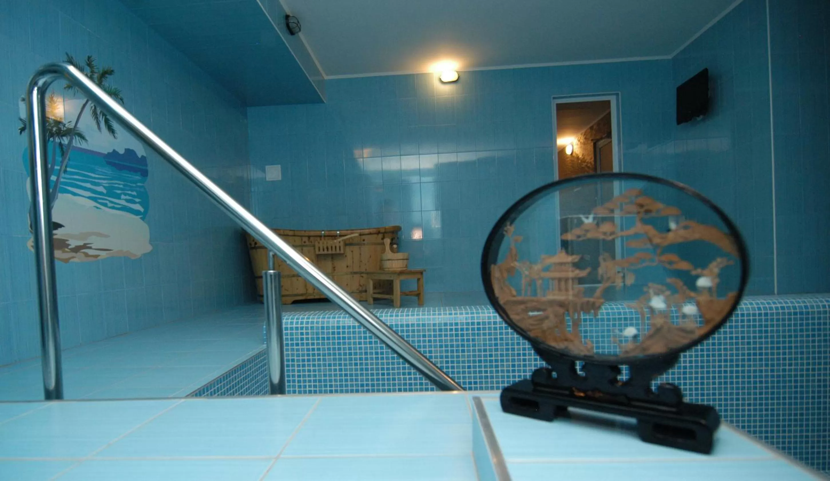 Sauna in Manhattan Hotel & Restaurant