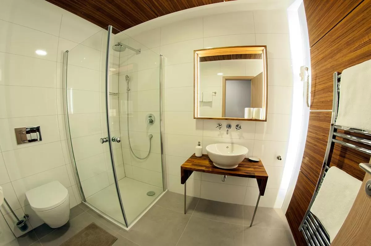 Shower in Hygge Hotel U Zvonu