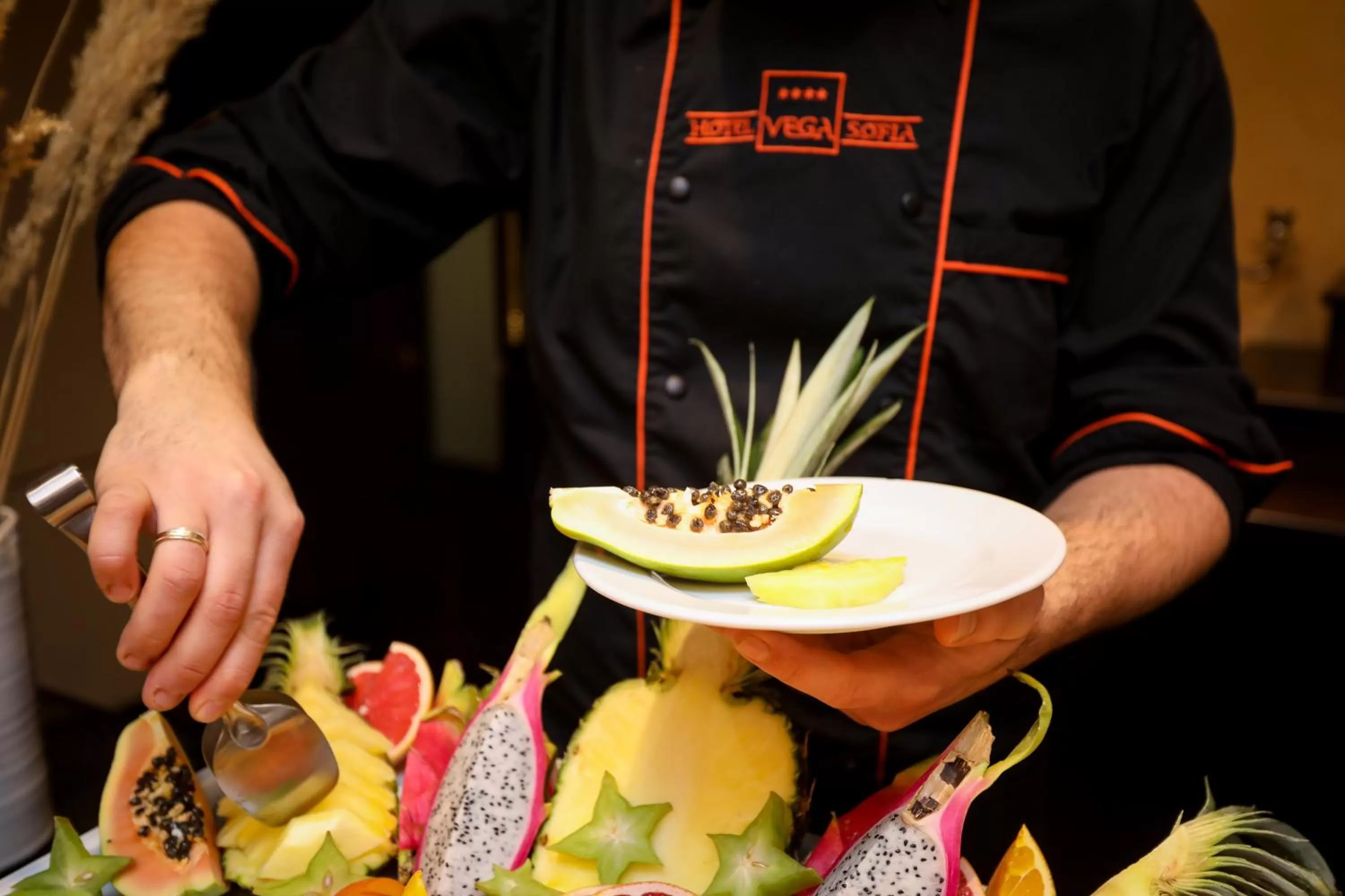 Food close-up in Hotel VEGA Sofia