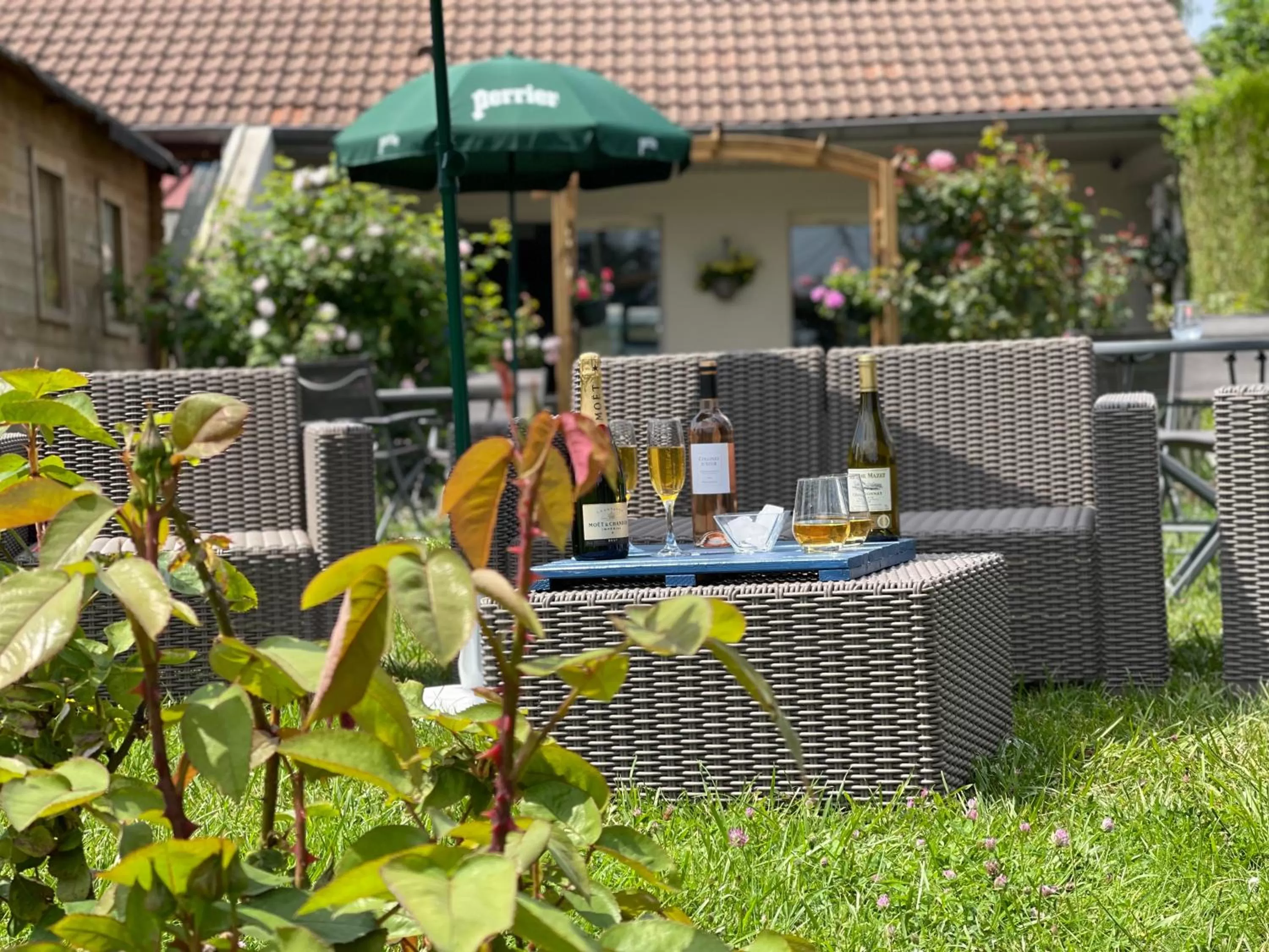 Patio in Kyriad Cambrai