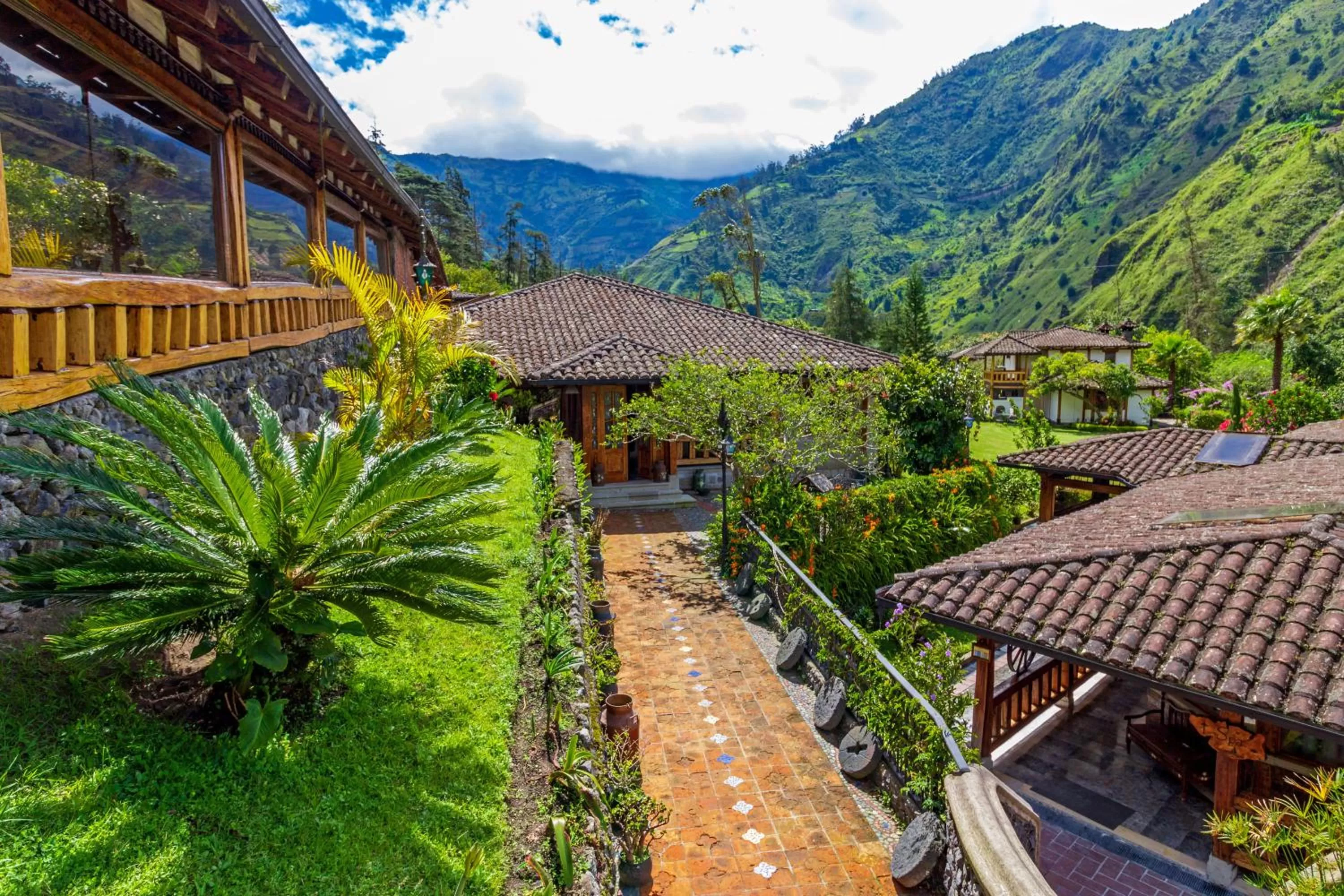 Garden view in Samari Spa Resort