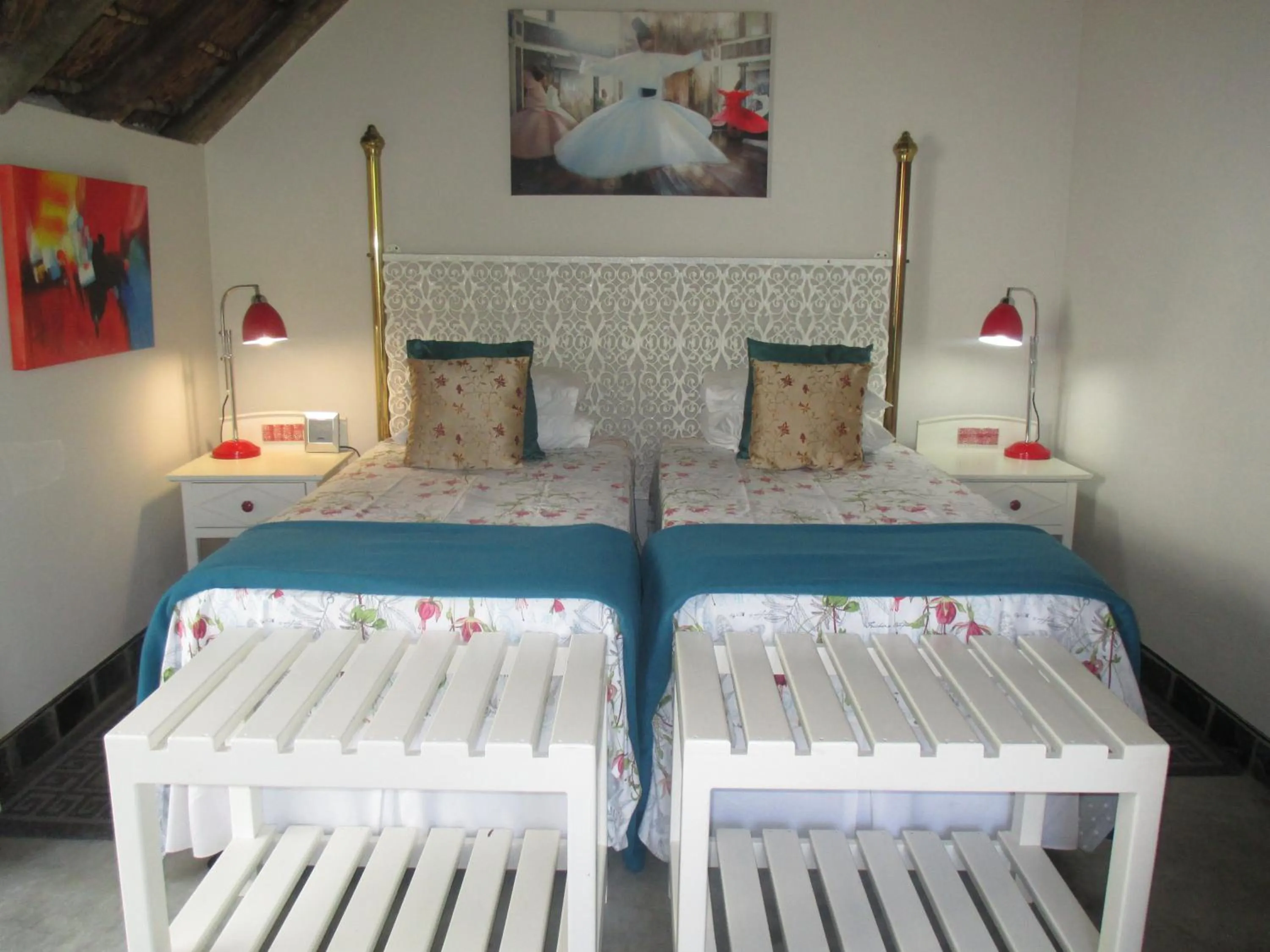 Bed in Utopia in Africa Guest Villa