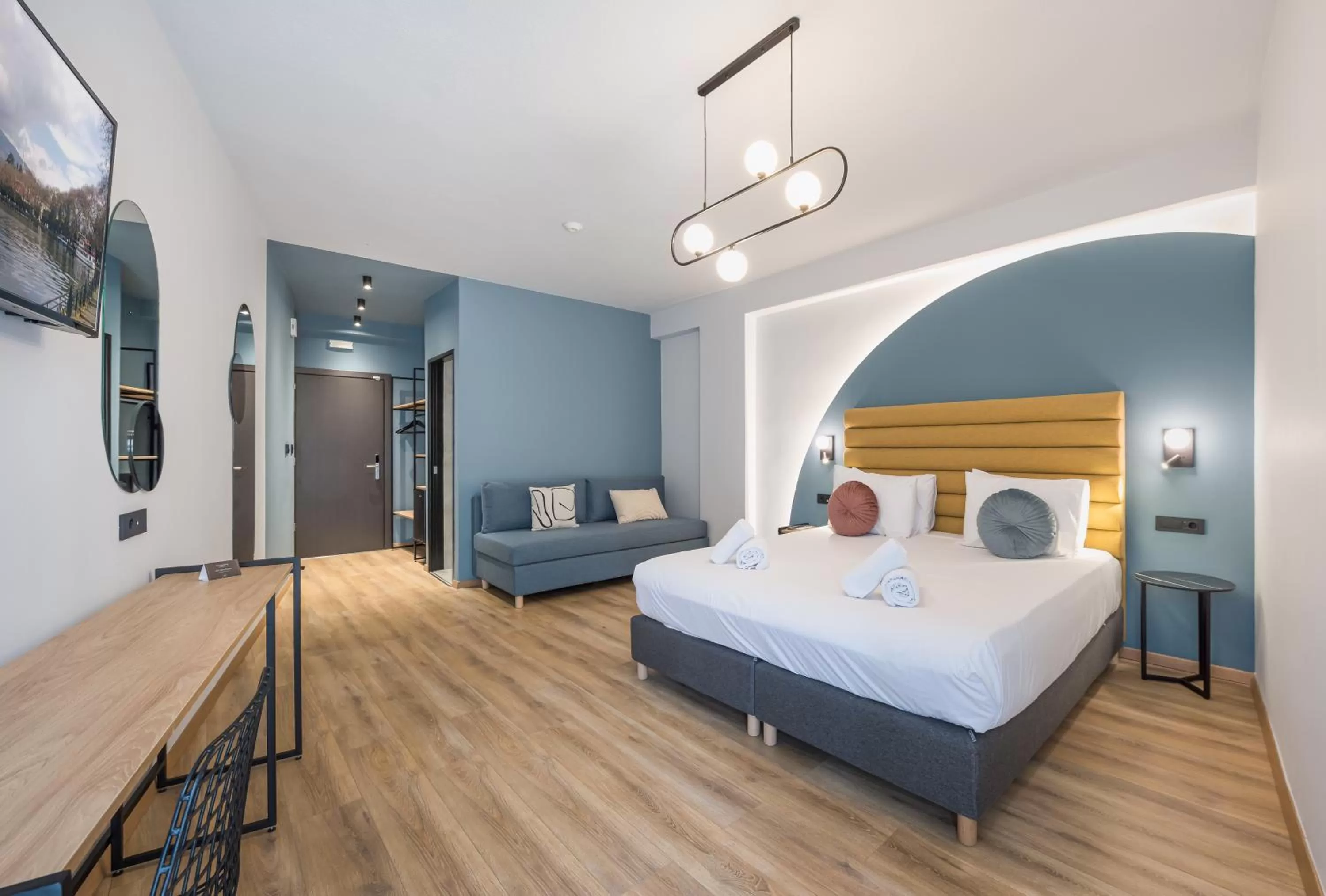 Bed in Centro Hotel Ioannina