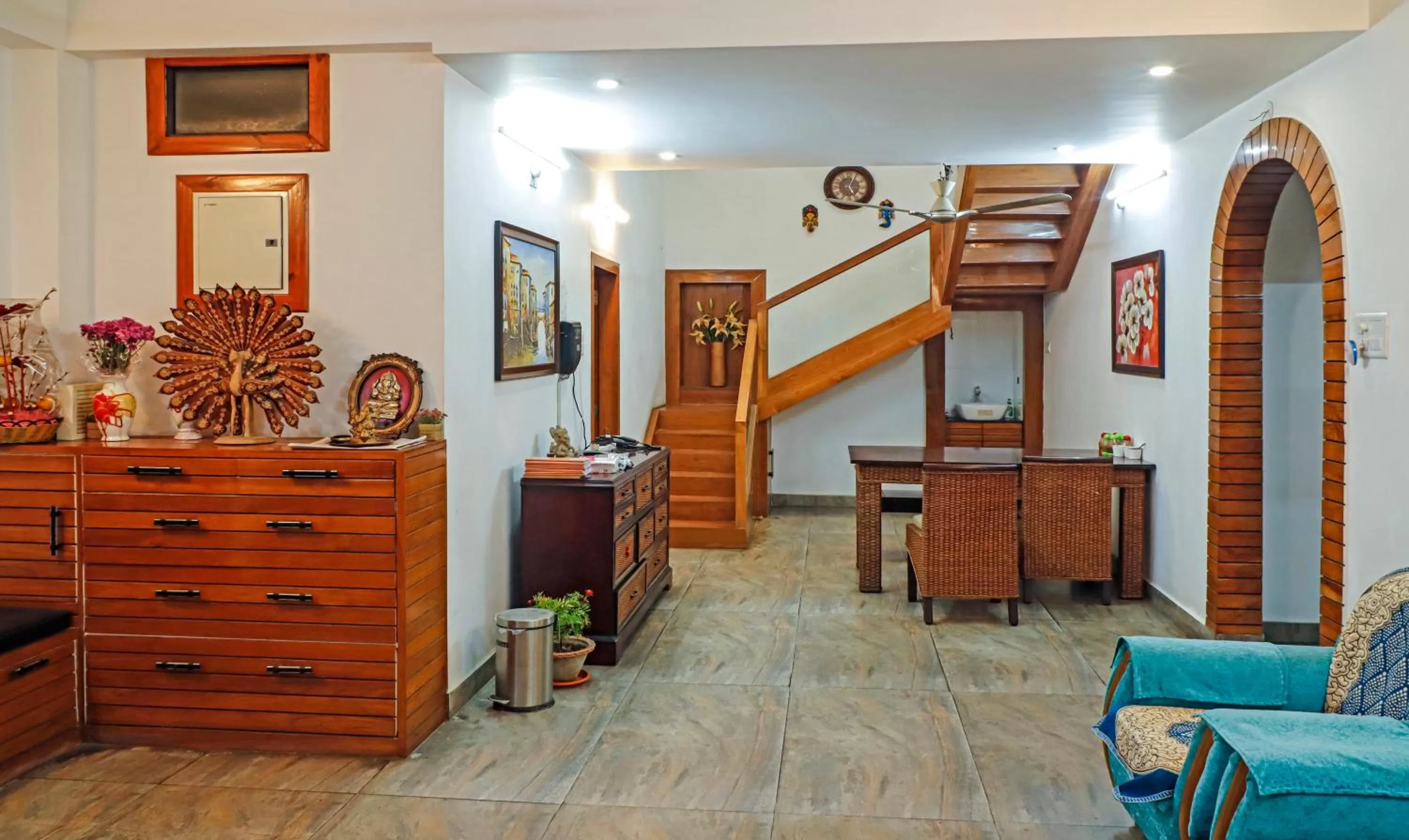 Lobby or reception in Treebo Umal Homestay Ganeshguri
