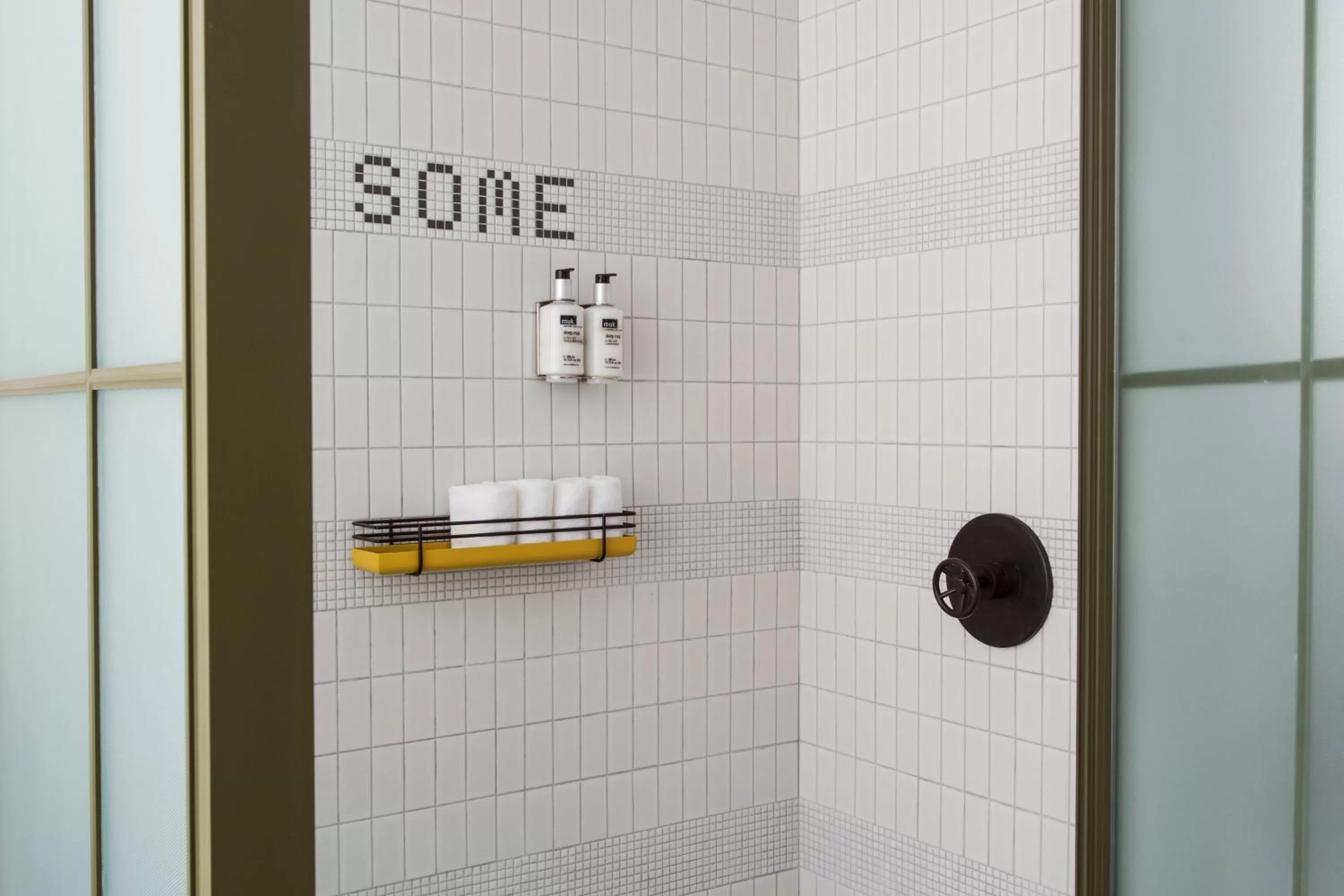 Bathroom in Moxy NYC Chelsea