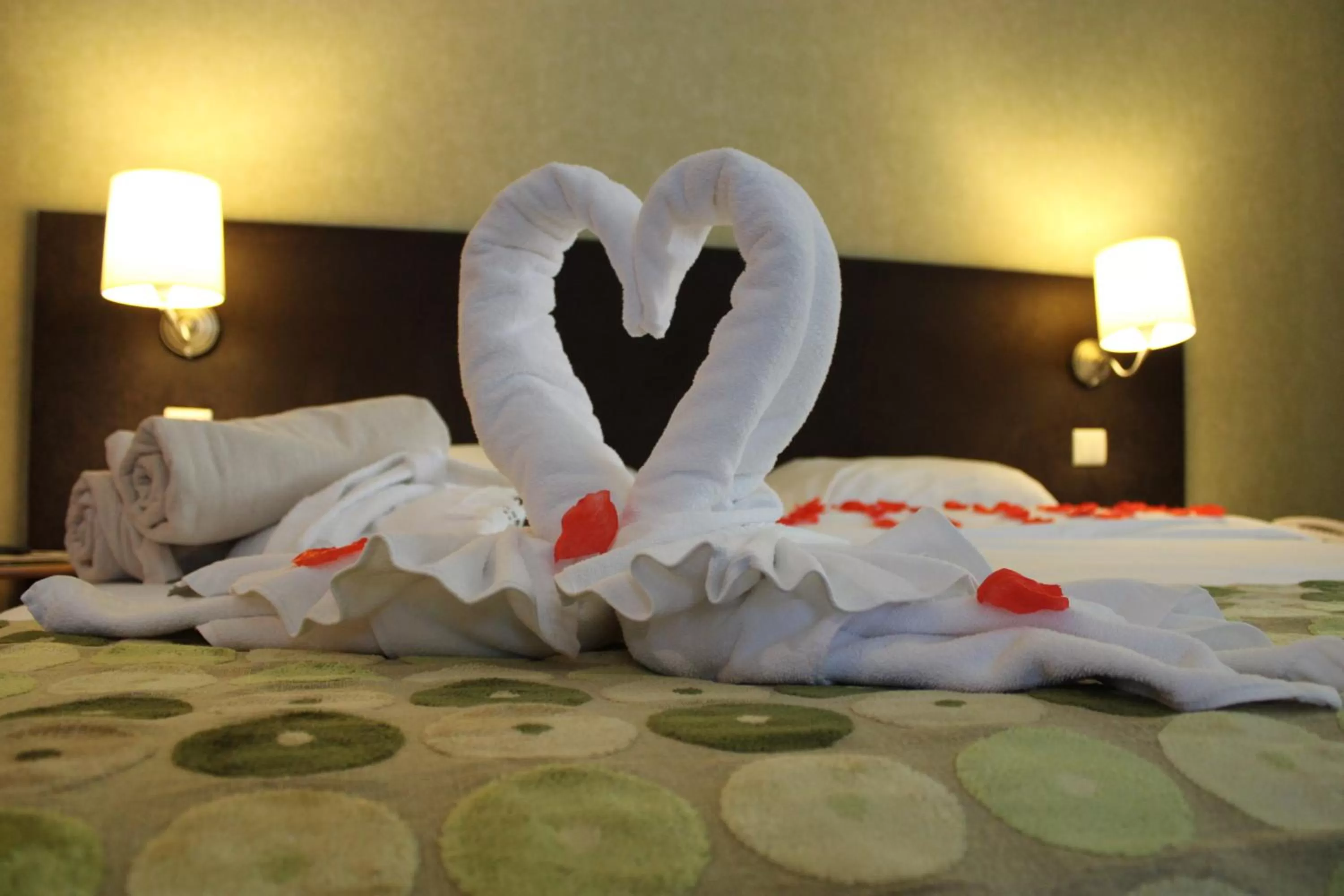 Decorative detail, Bed in Hotel Da Montanha