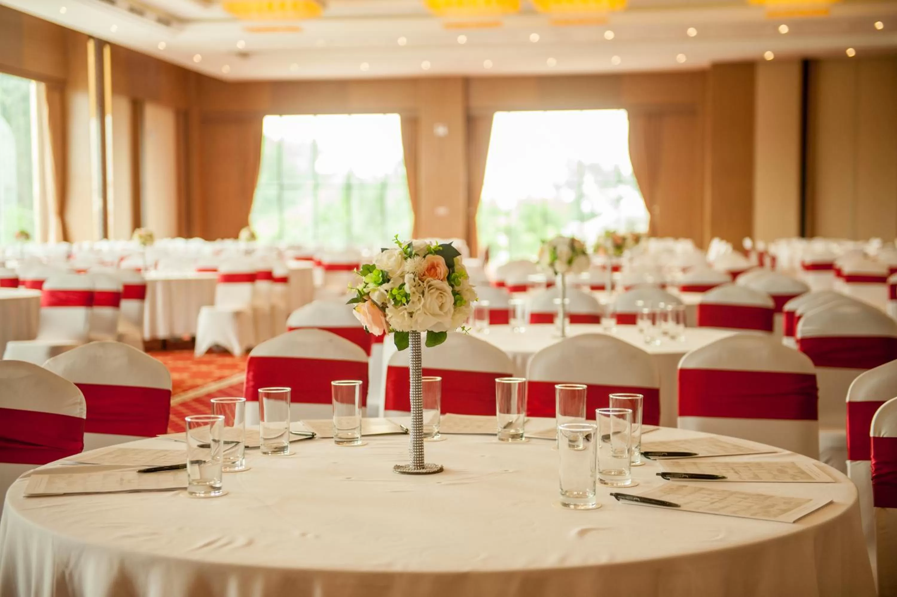 Dining area in Muong Thanh Grand Tuyen Quang Hotel