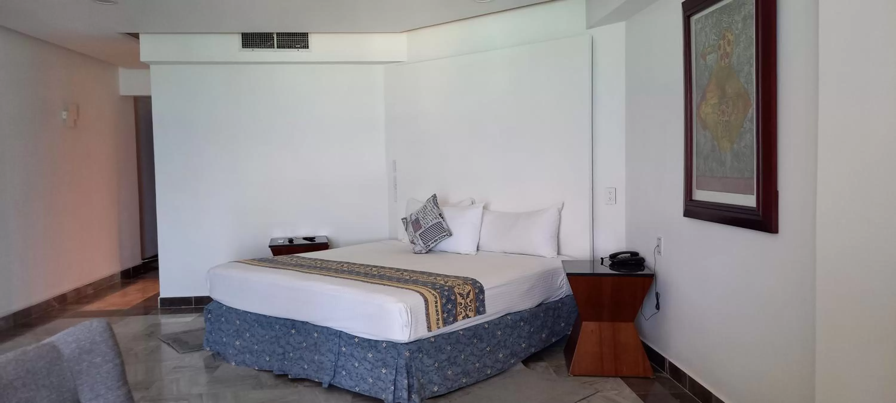 Bed in Hotel & Museo Casa Turquesa