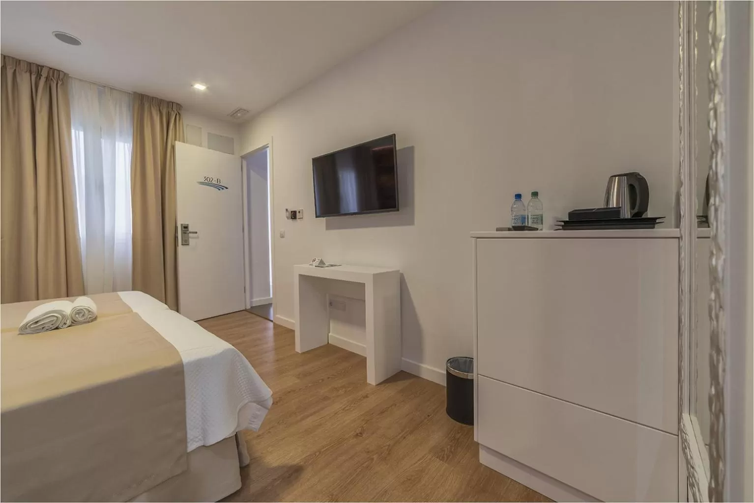 Bed in Hotel Ciudad del Mar