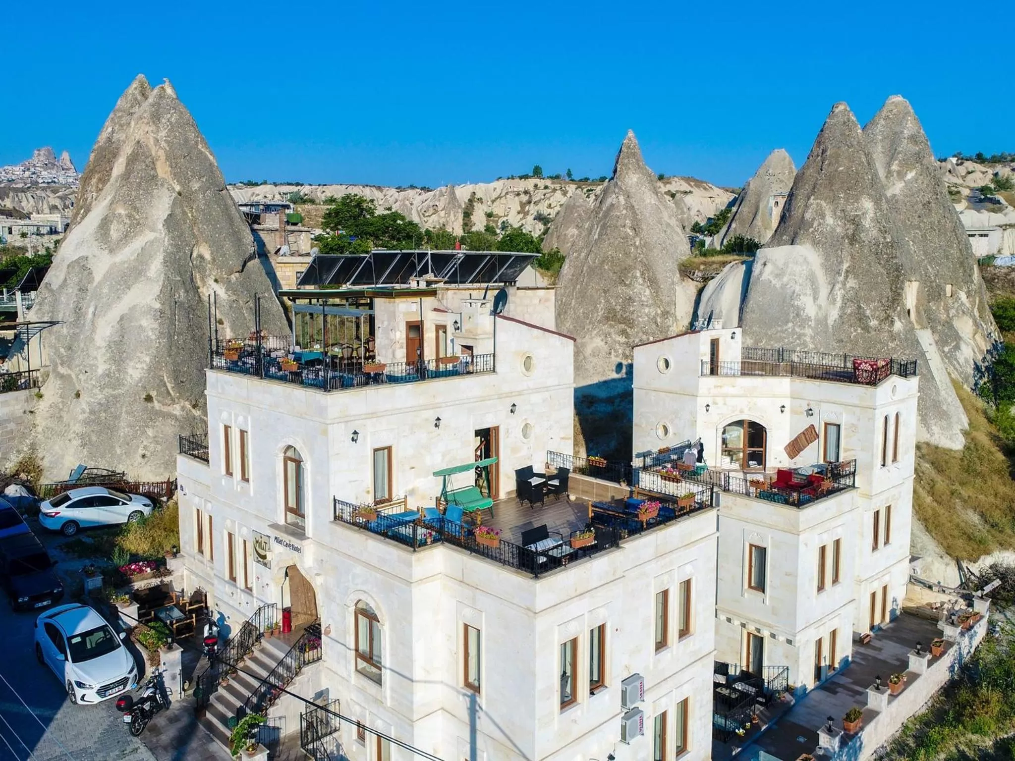Property building in Milat Cave Hotel