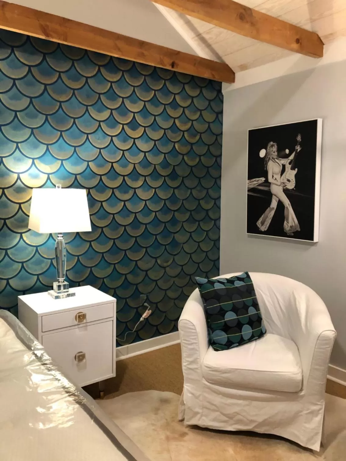 Bed in The Quarters at Pier450