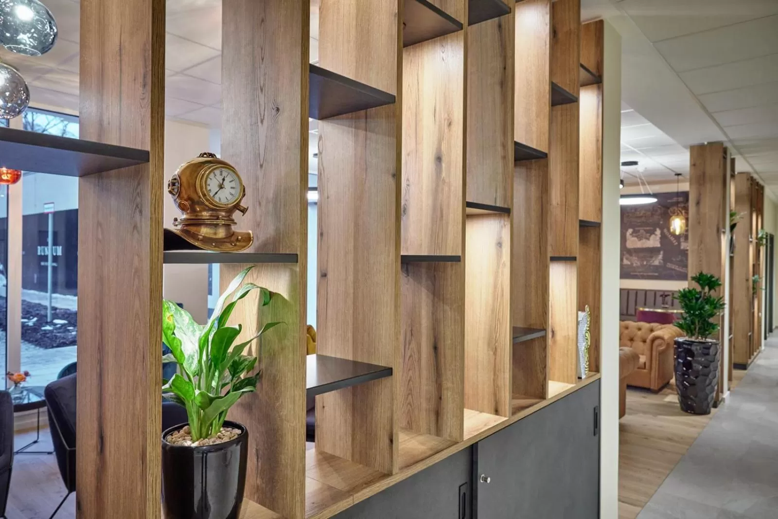 Lobby or reception in Boardinghouse Das RUNDUM