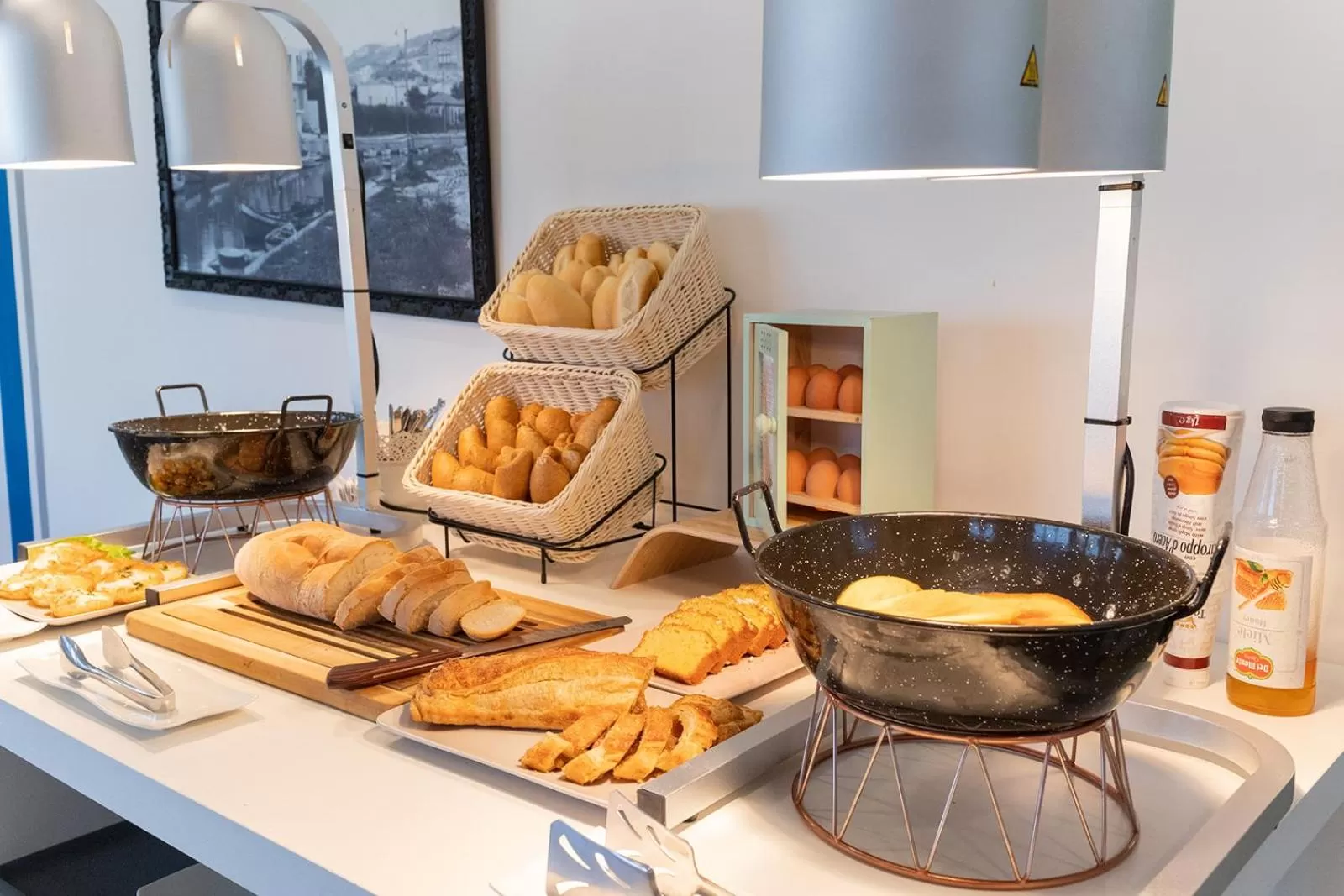 Continental breakfast in Hotel Majorca