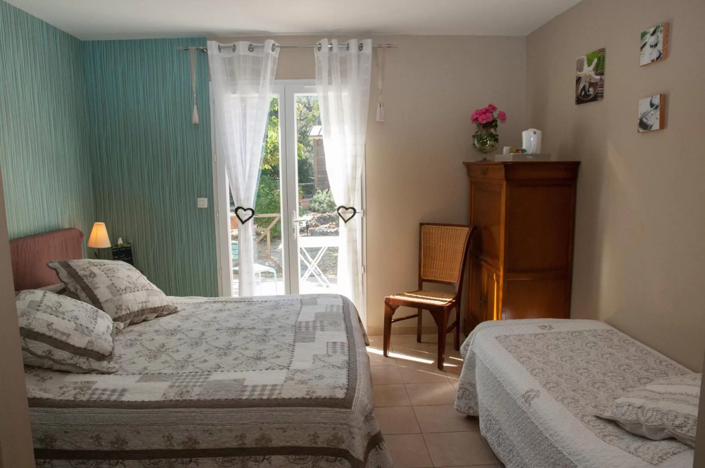 Bedroom, Bed in Le Mas Pinède