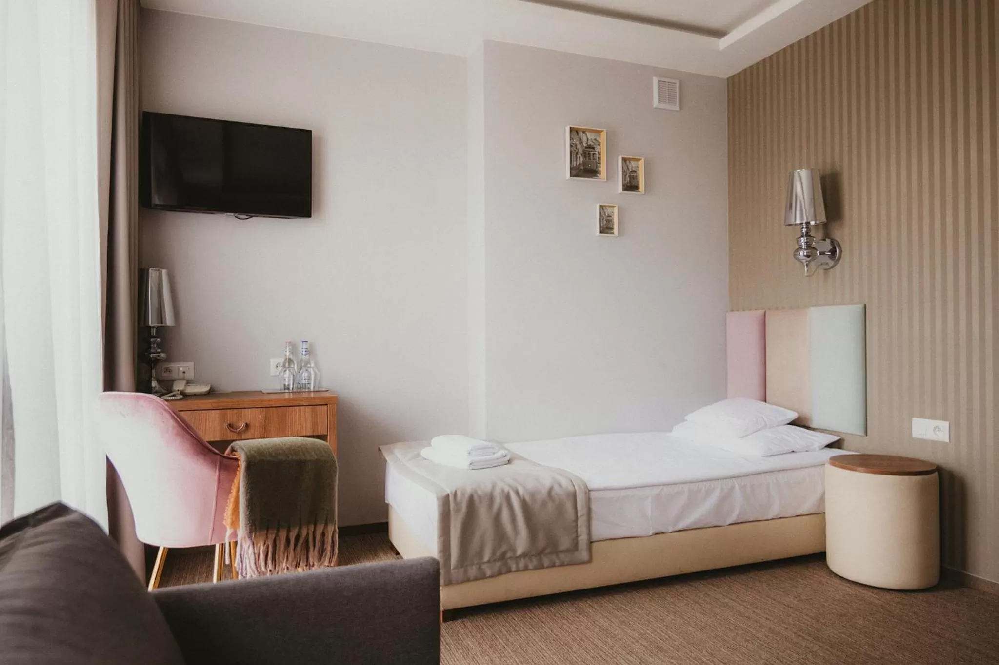 Bed in Hotel Wróblewscy