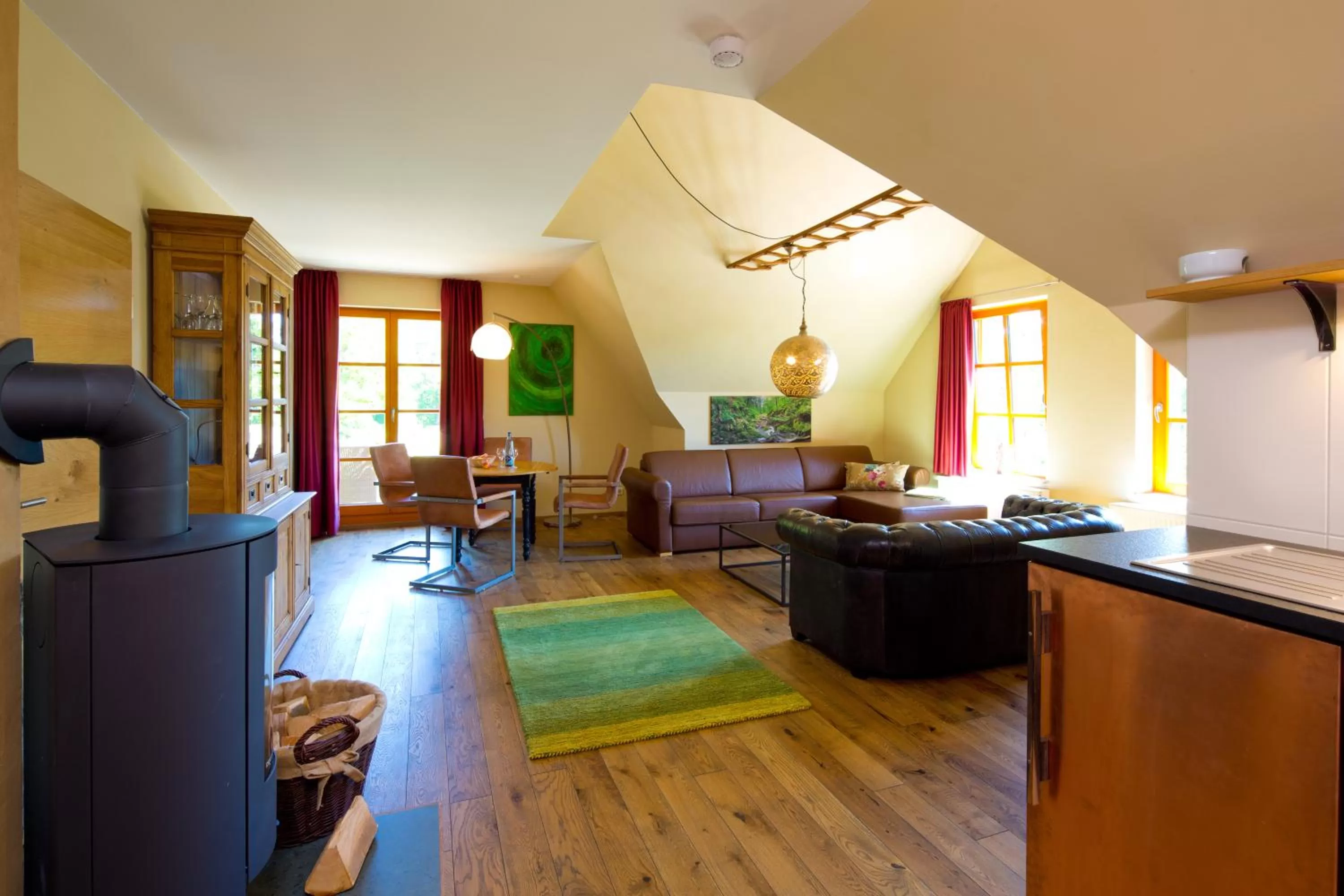 Suite with Balcony in Plumbohms Aussichtsreich Gast- und Logierhaus