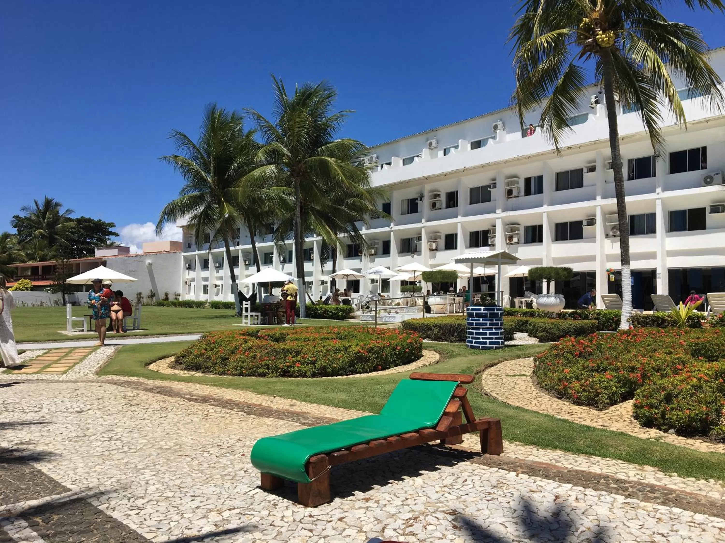 View (from property/room), Property Building in Praia dos Carneiros apart beira-mar