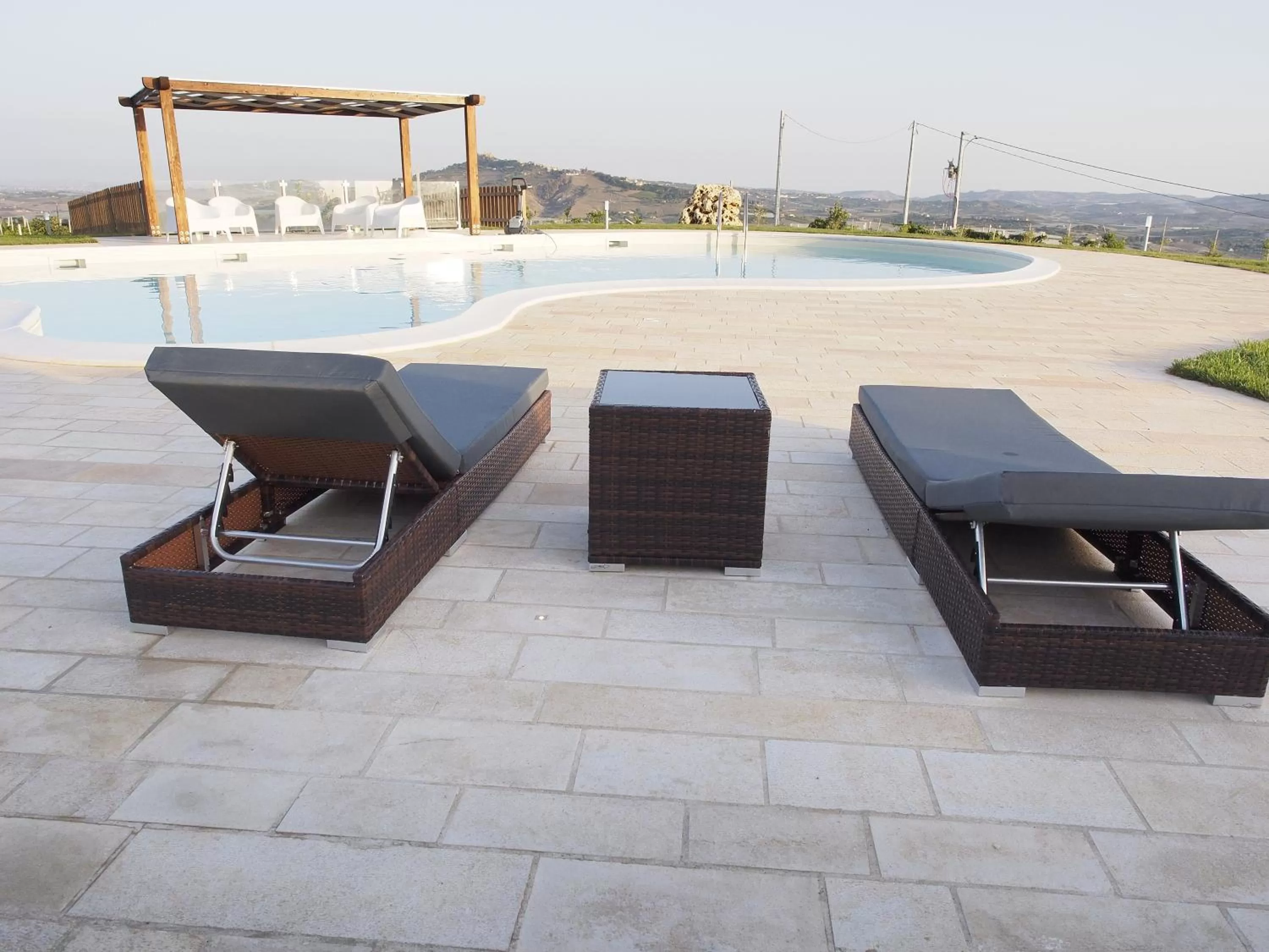 Swimming pool in La Foresteria di Golden Grapes