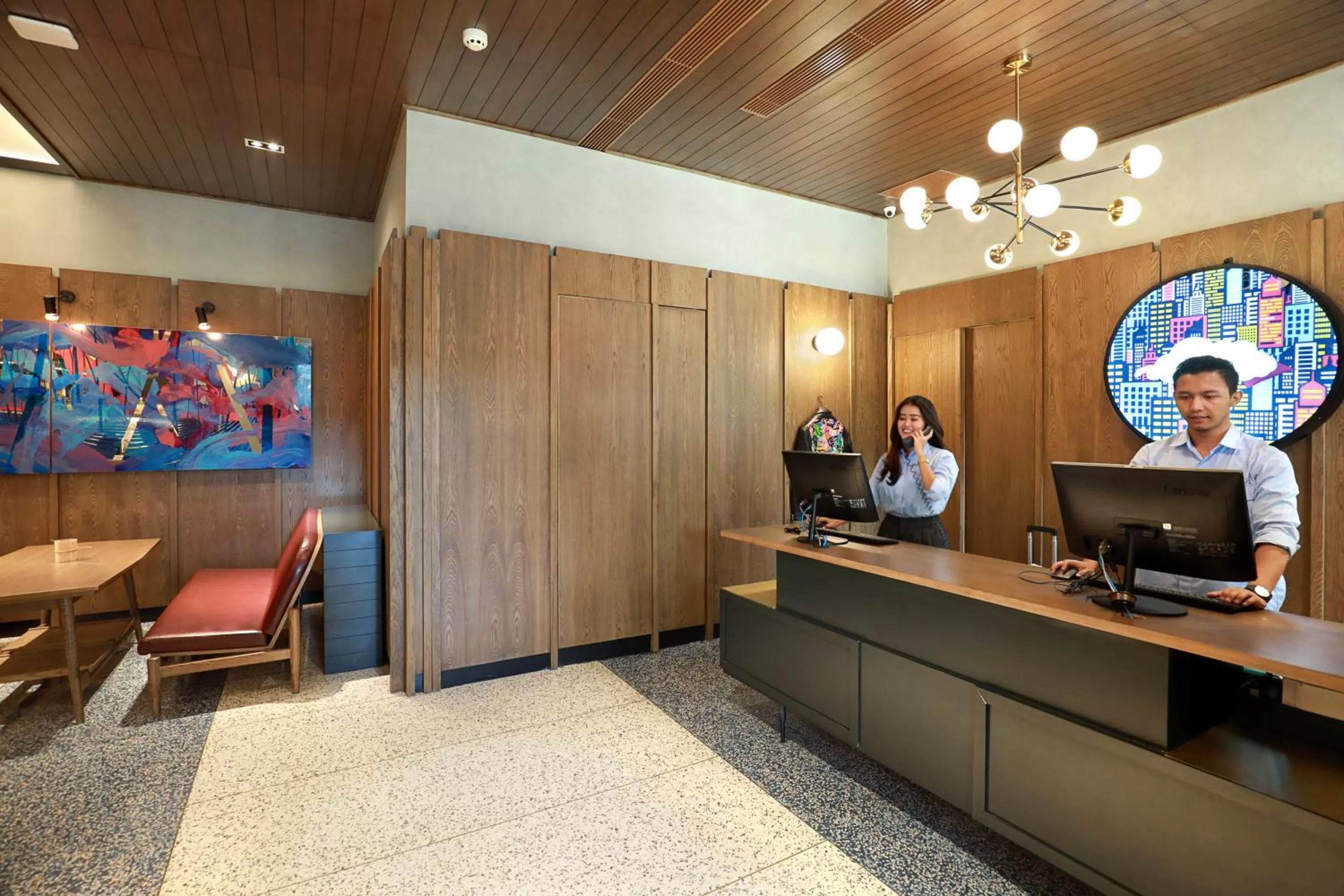 Lobby or reception in Swiss-Belinn Wahid Hasyim