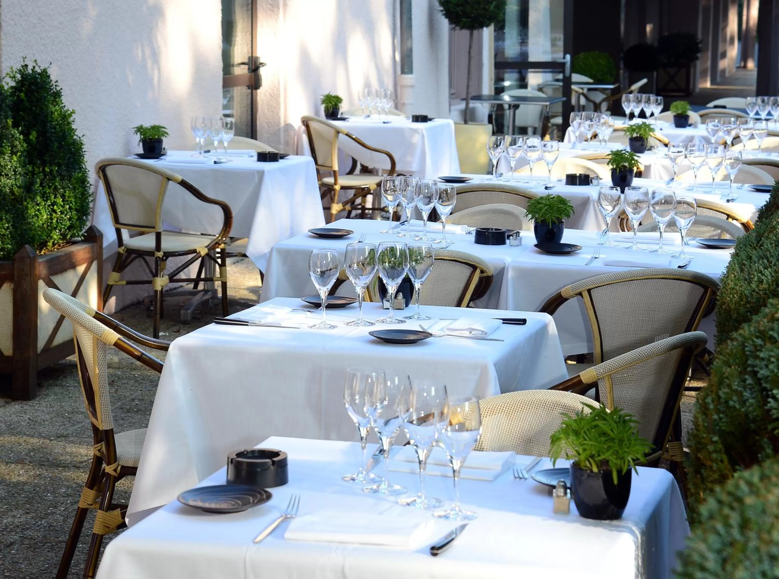 Patio in Clos St Eloi, The Originals Relais (Relais du Silence)