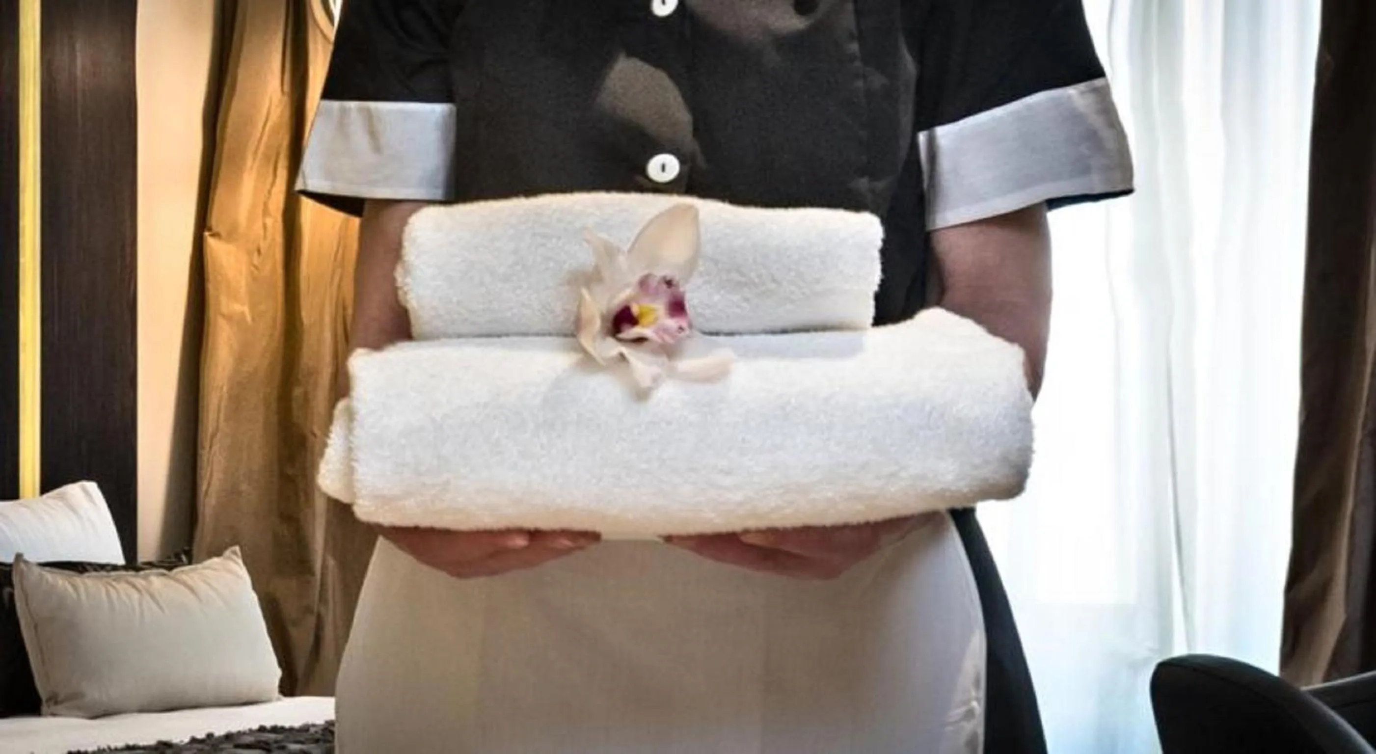 Bathroom in Hotel Garibaldi