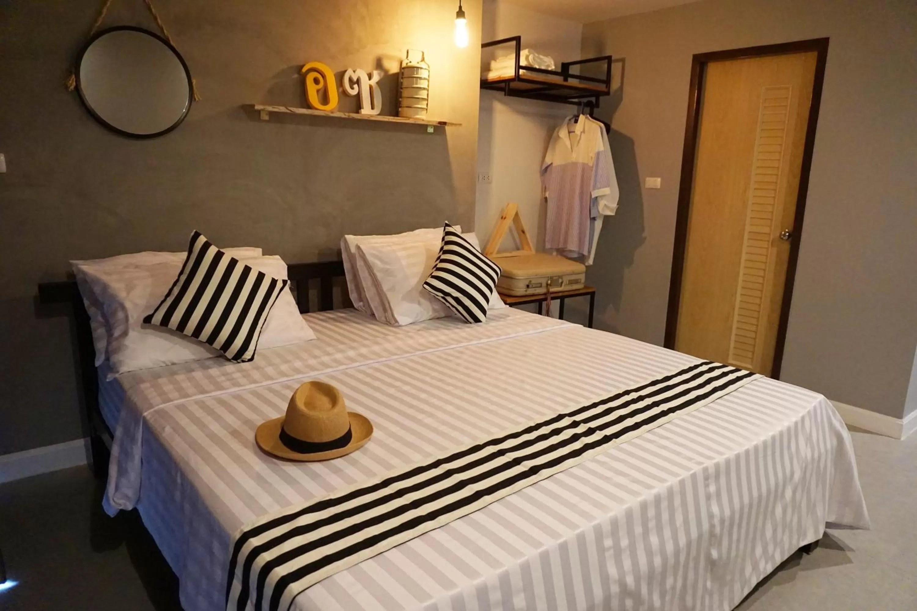 Bed in Hansa Bangkok House