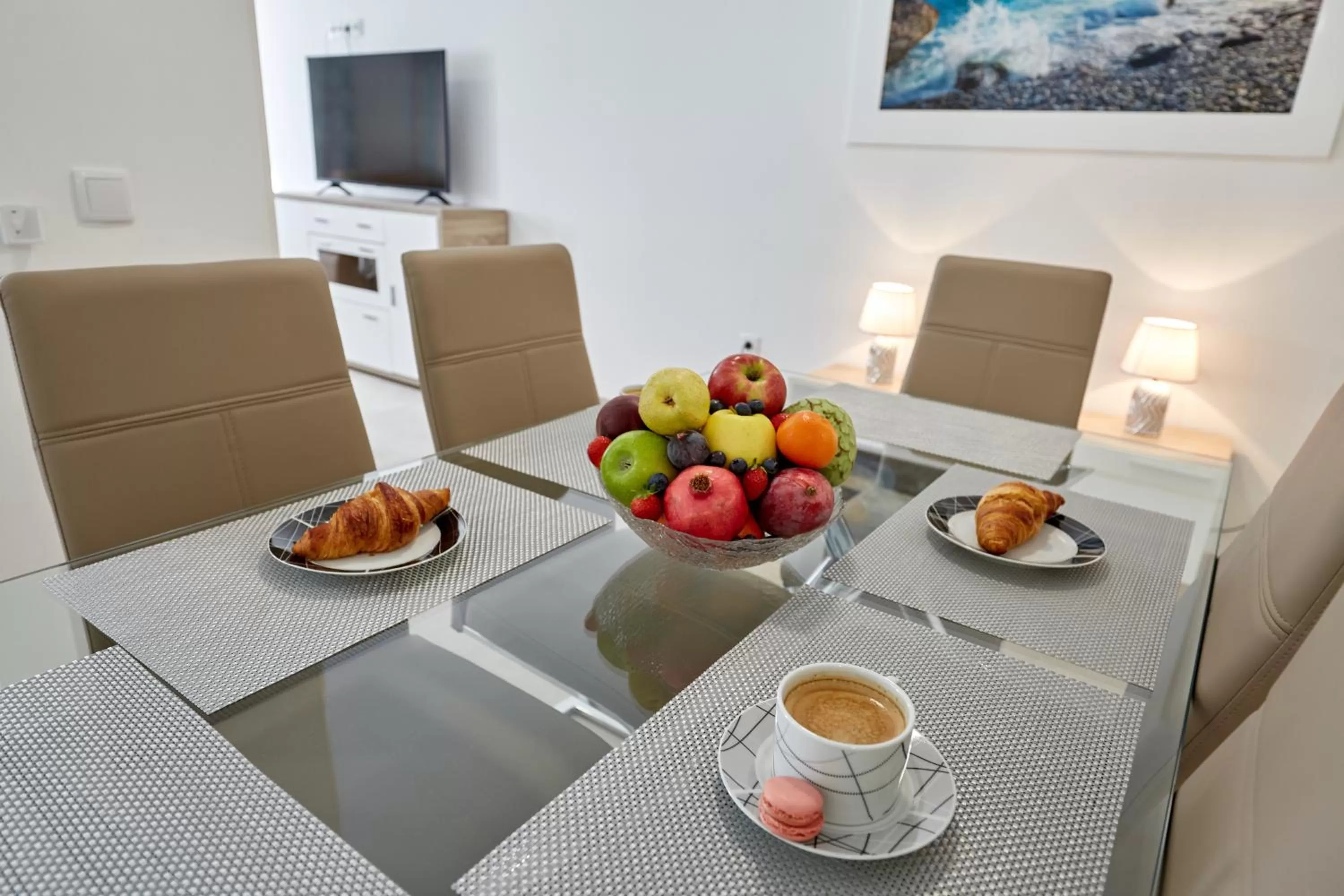 Seating area in Sonrisa Deluxe Apartments, Levante