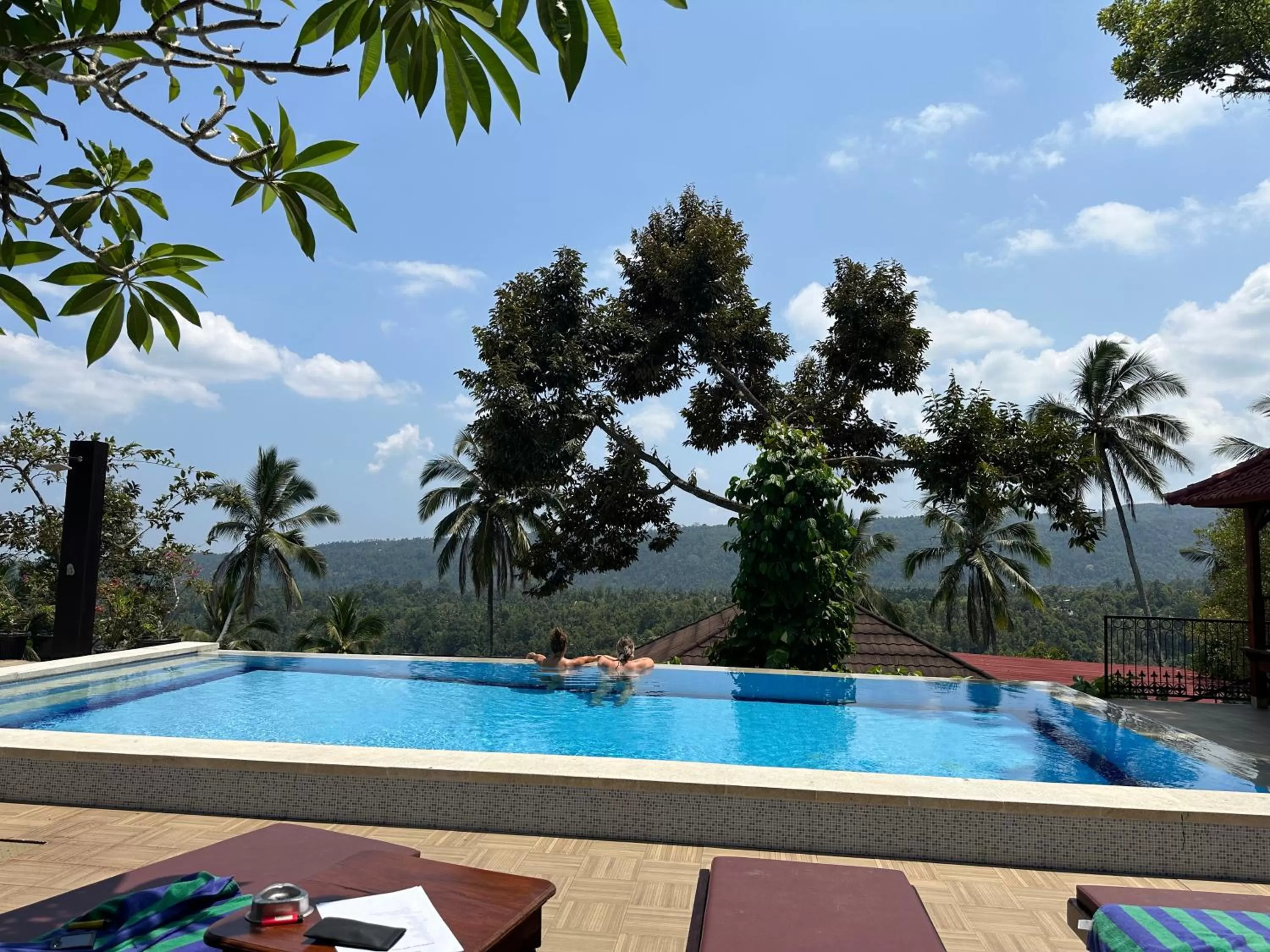 Pool view in VILLA IPSA