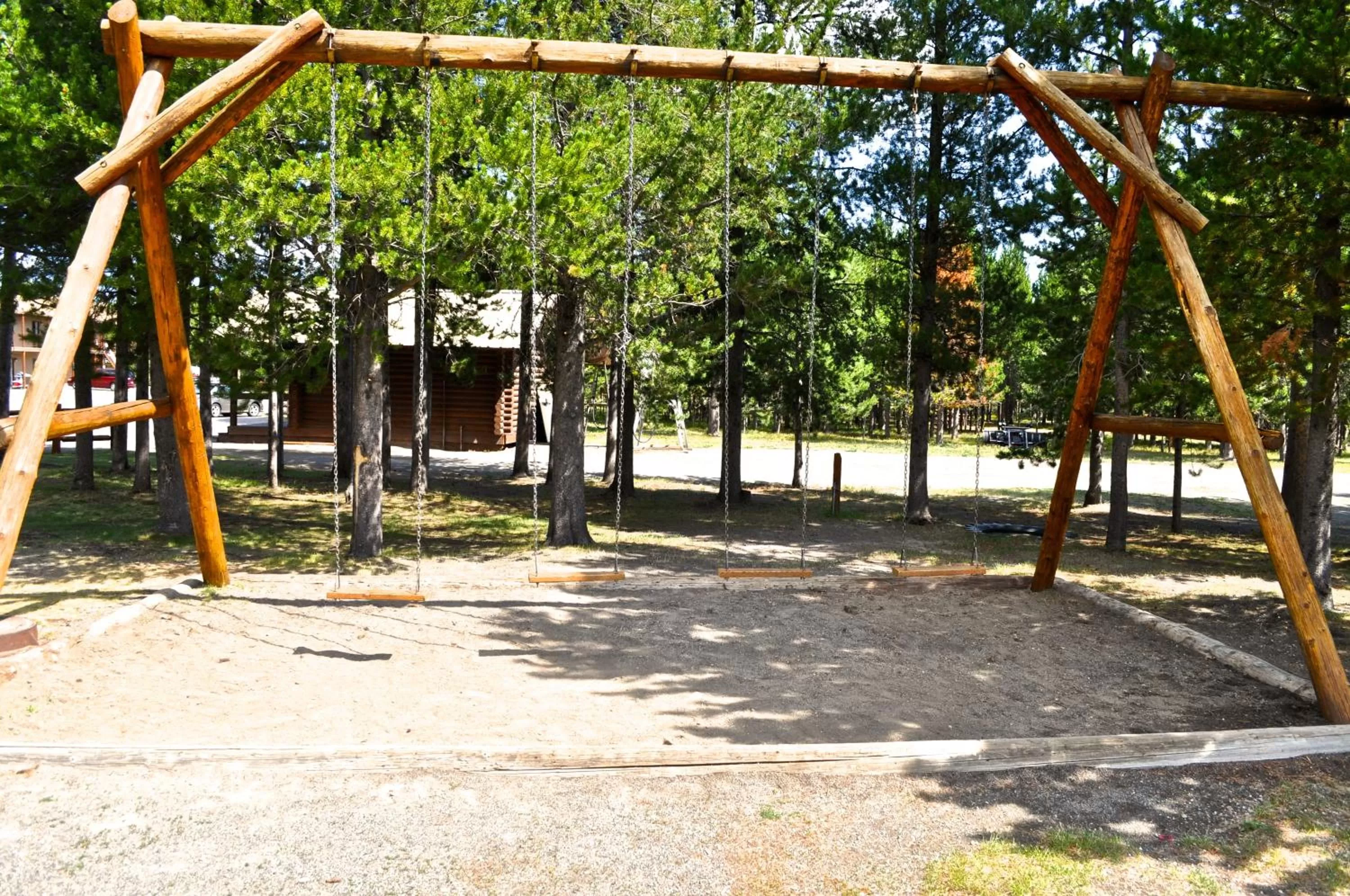 Children play ground in Sawtelle Mountain Resort