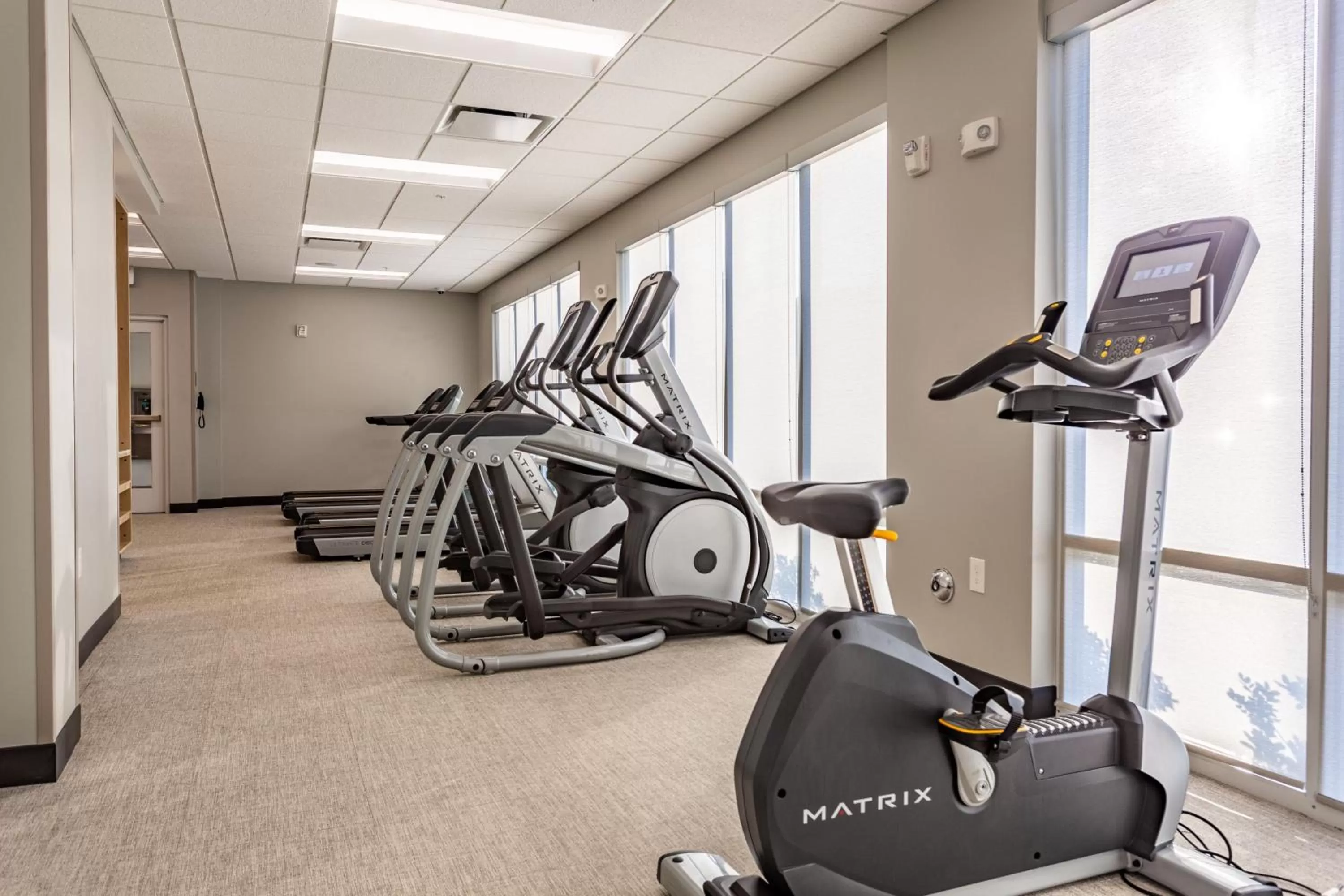 Fitness centre/facilities in TownePlace Suites by Marriott Raleigh - University Area