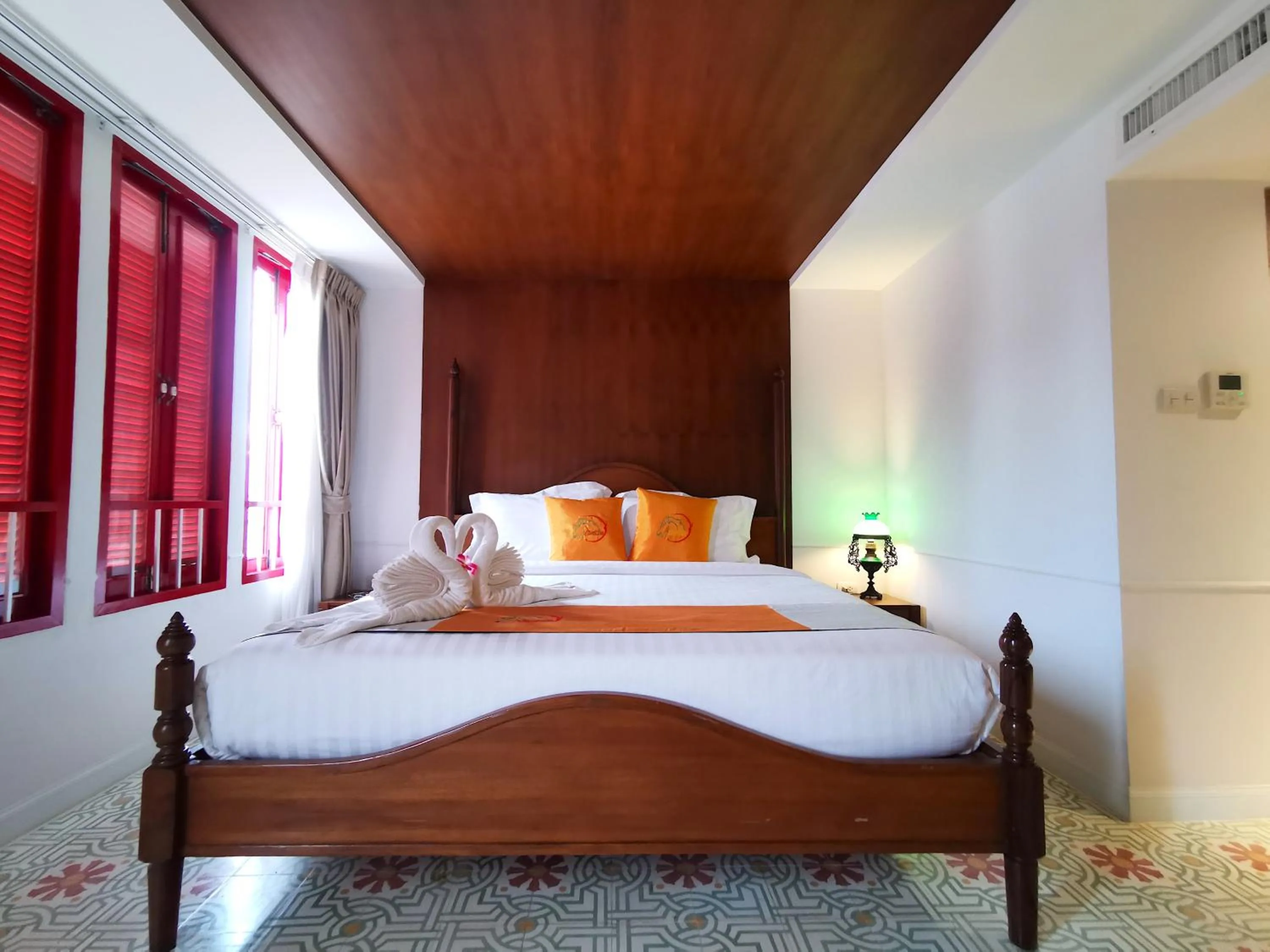 Bedroom, Bed in Lertnimit Boutique Hotel