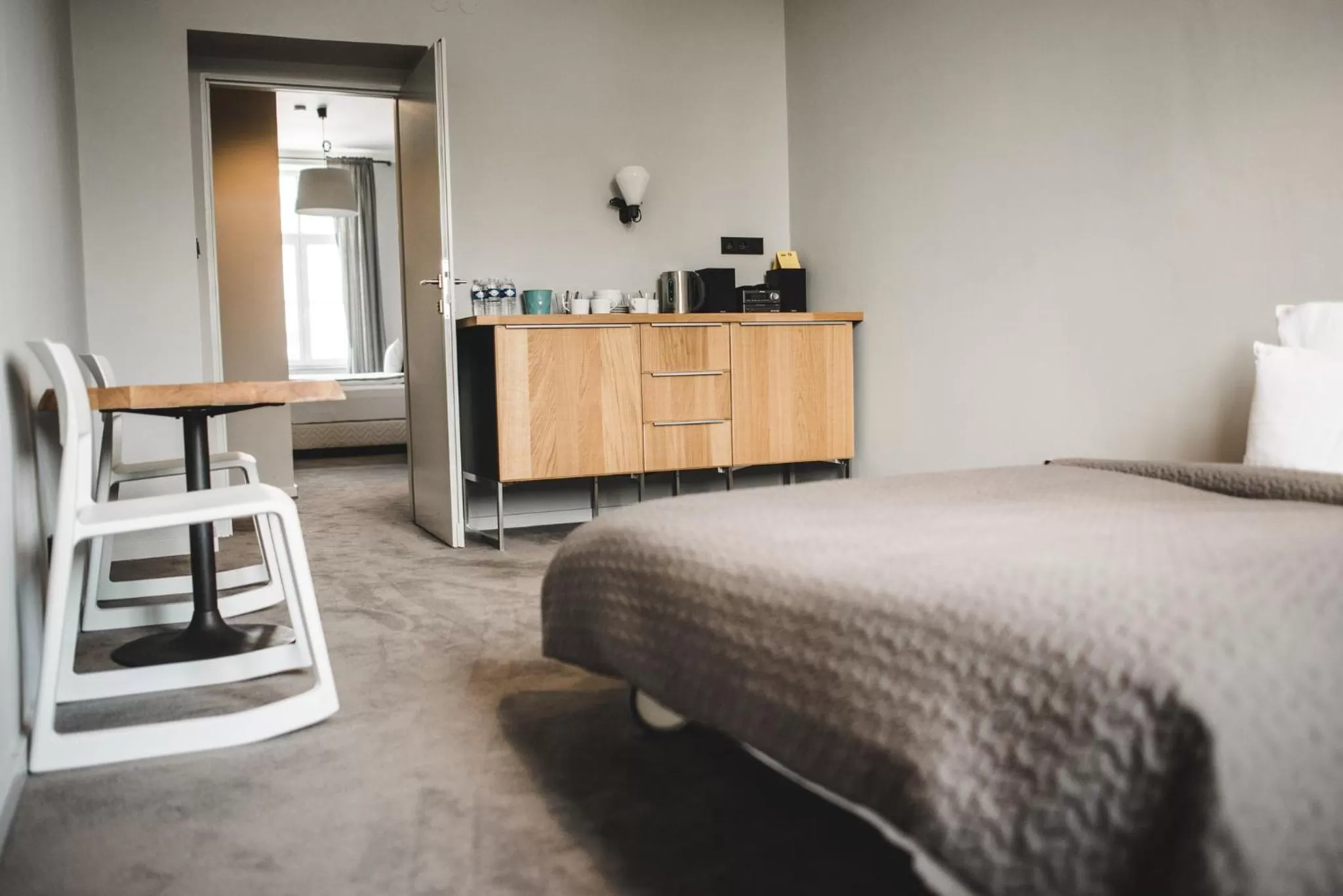 Bed in Hotel city.city