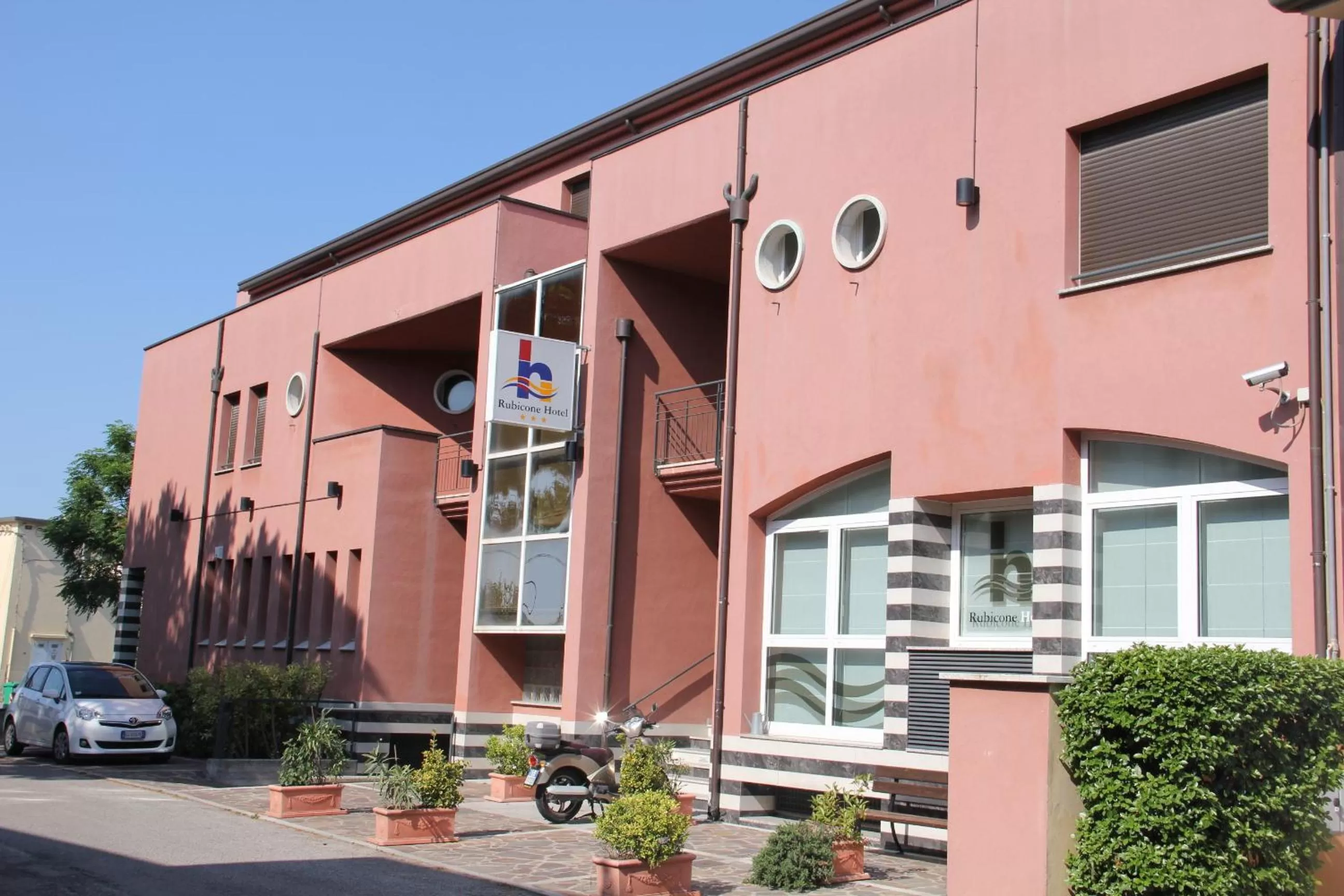 Property building in Hotel Rubicone