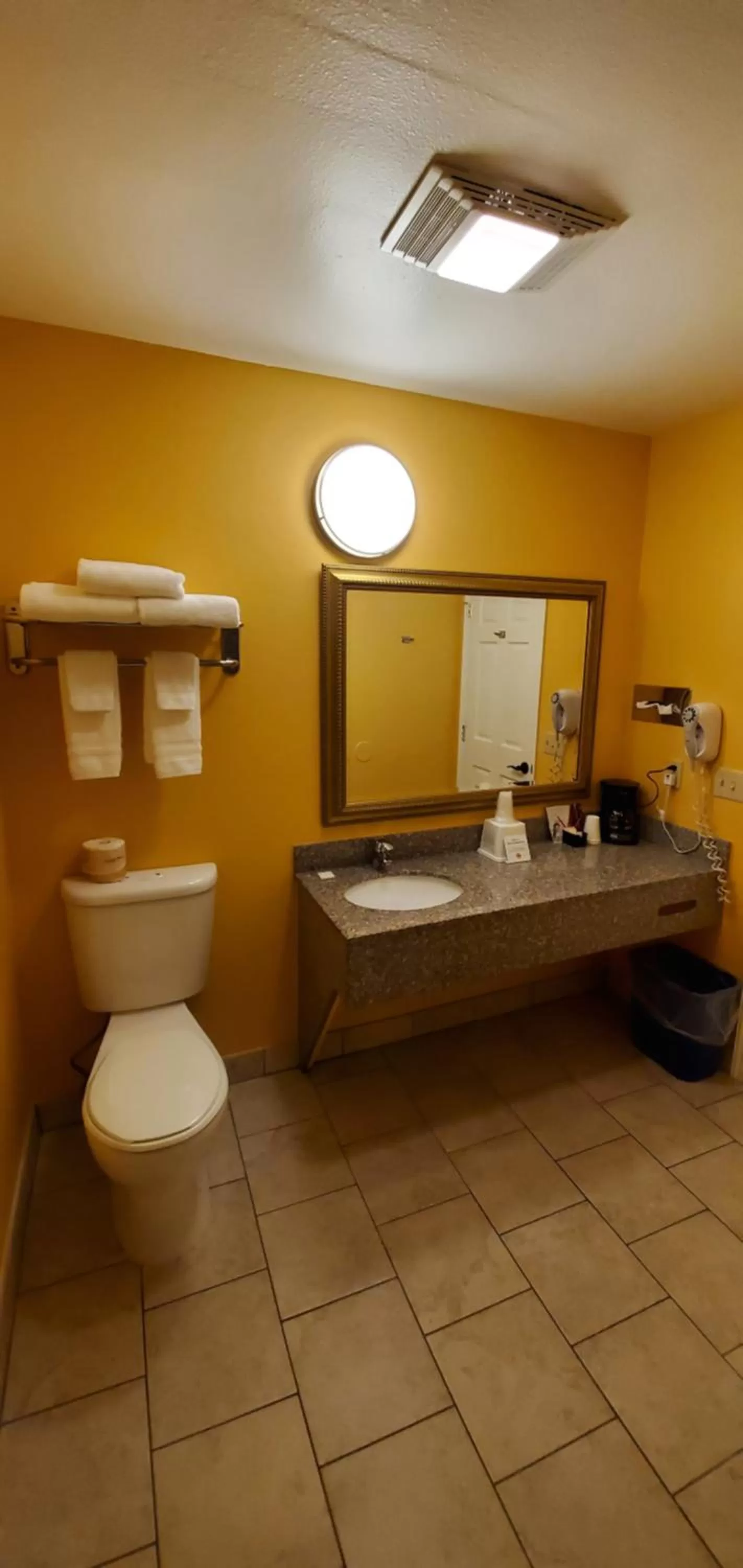 Toilet in Olympic View Inn
