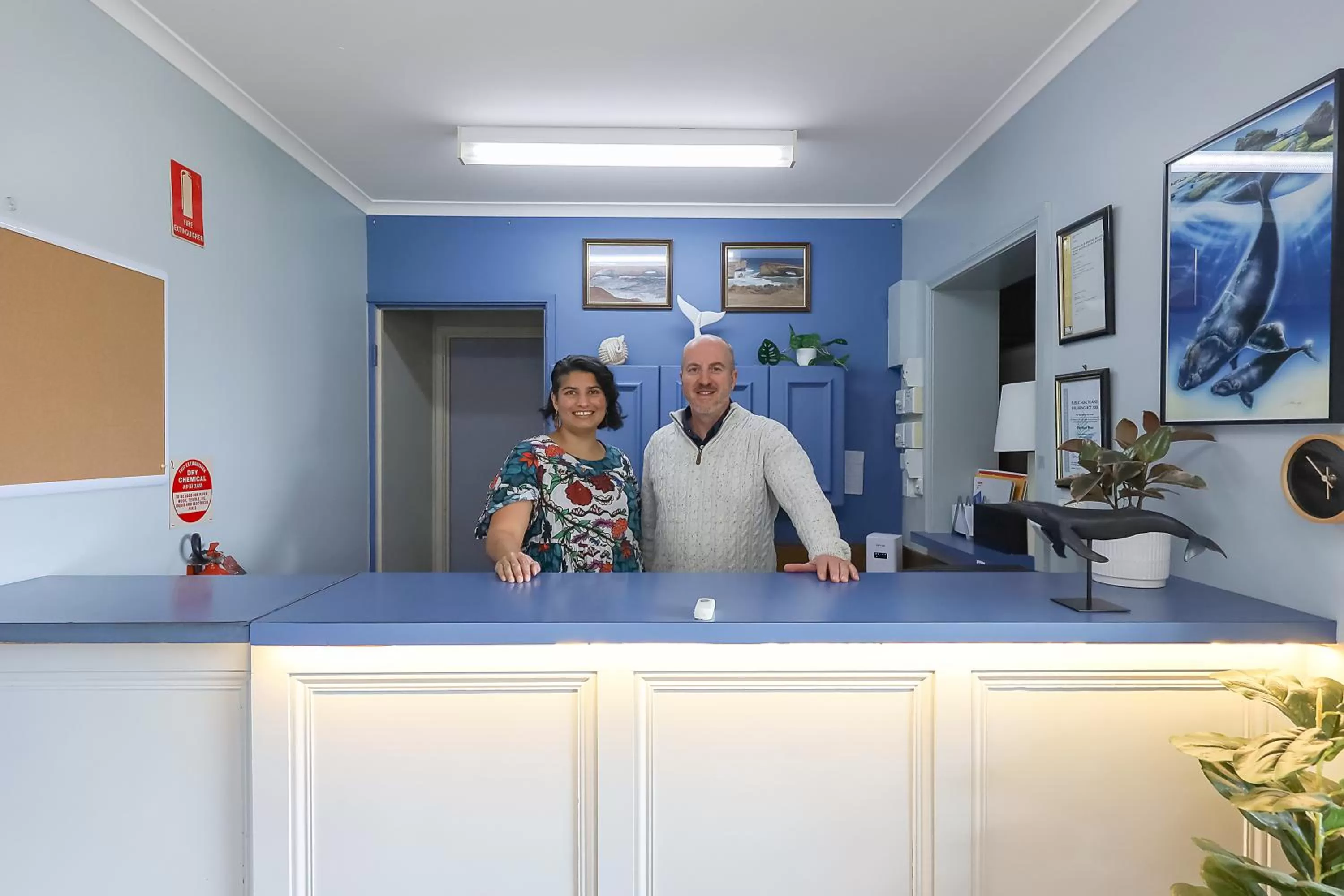 Staff in City Heart Motel Warrnambool