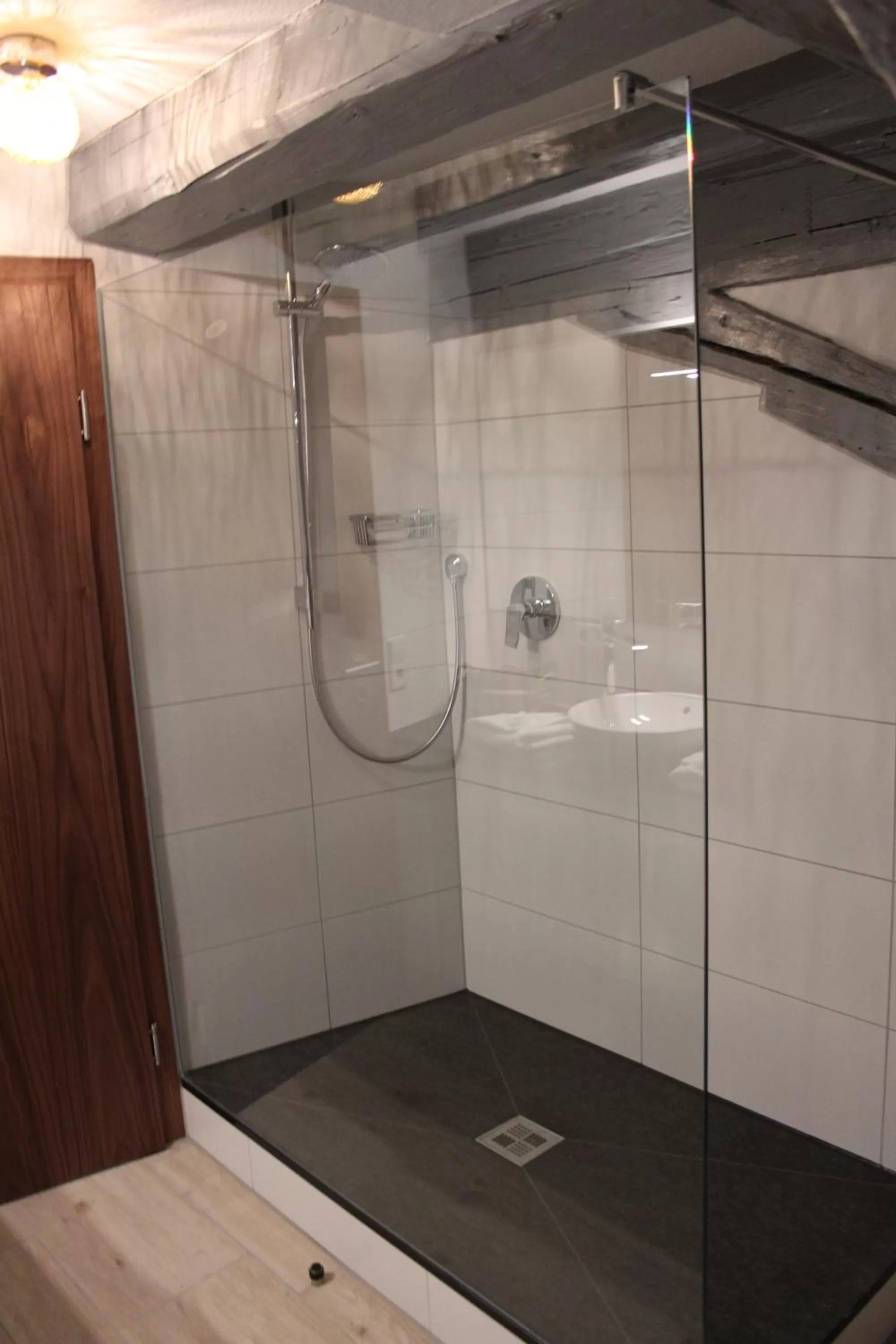 Bathroom in Hotel Schmales Haus