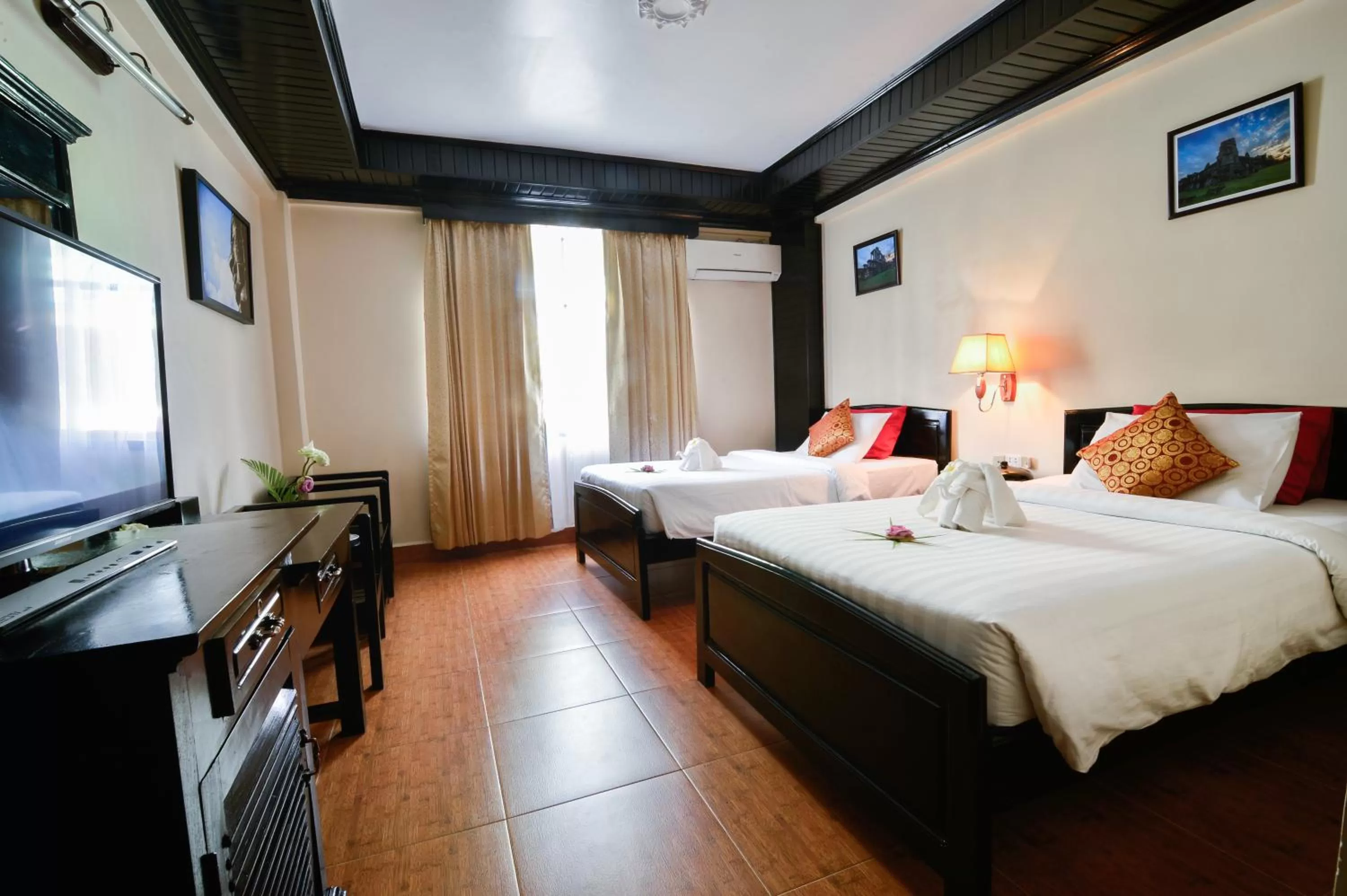 Bedroom, Bed in Angkor Pearl Hotel