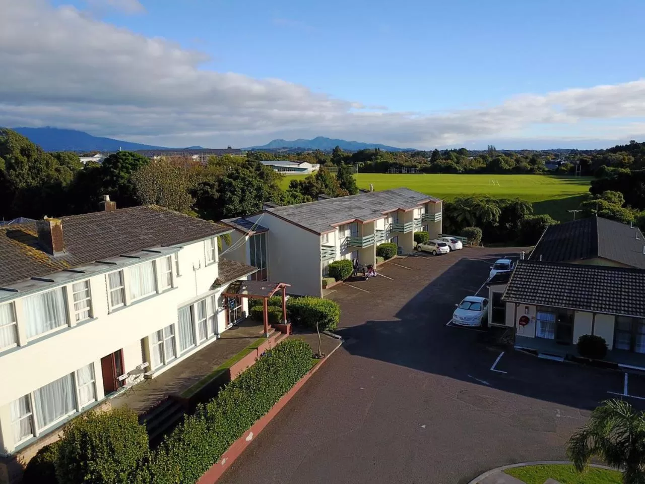 Bird's eye view in Coronation Court Motel