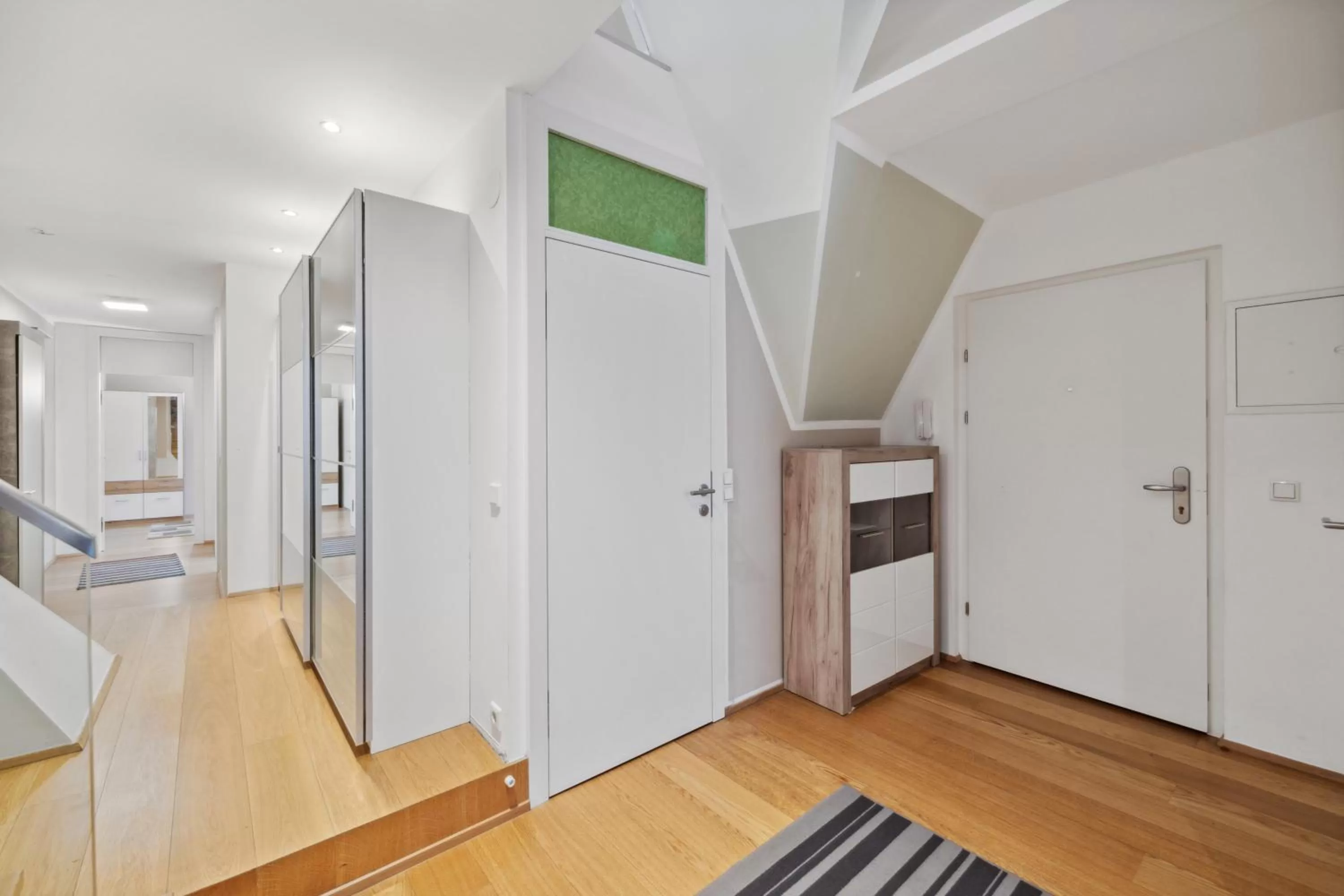 Facade/entrance, TV/Entertainment Center in Florian's apartments in Mariahilf Vienna