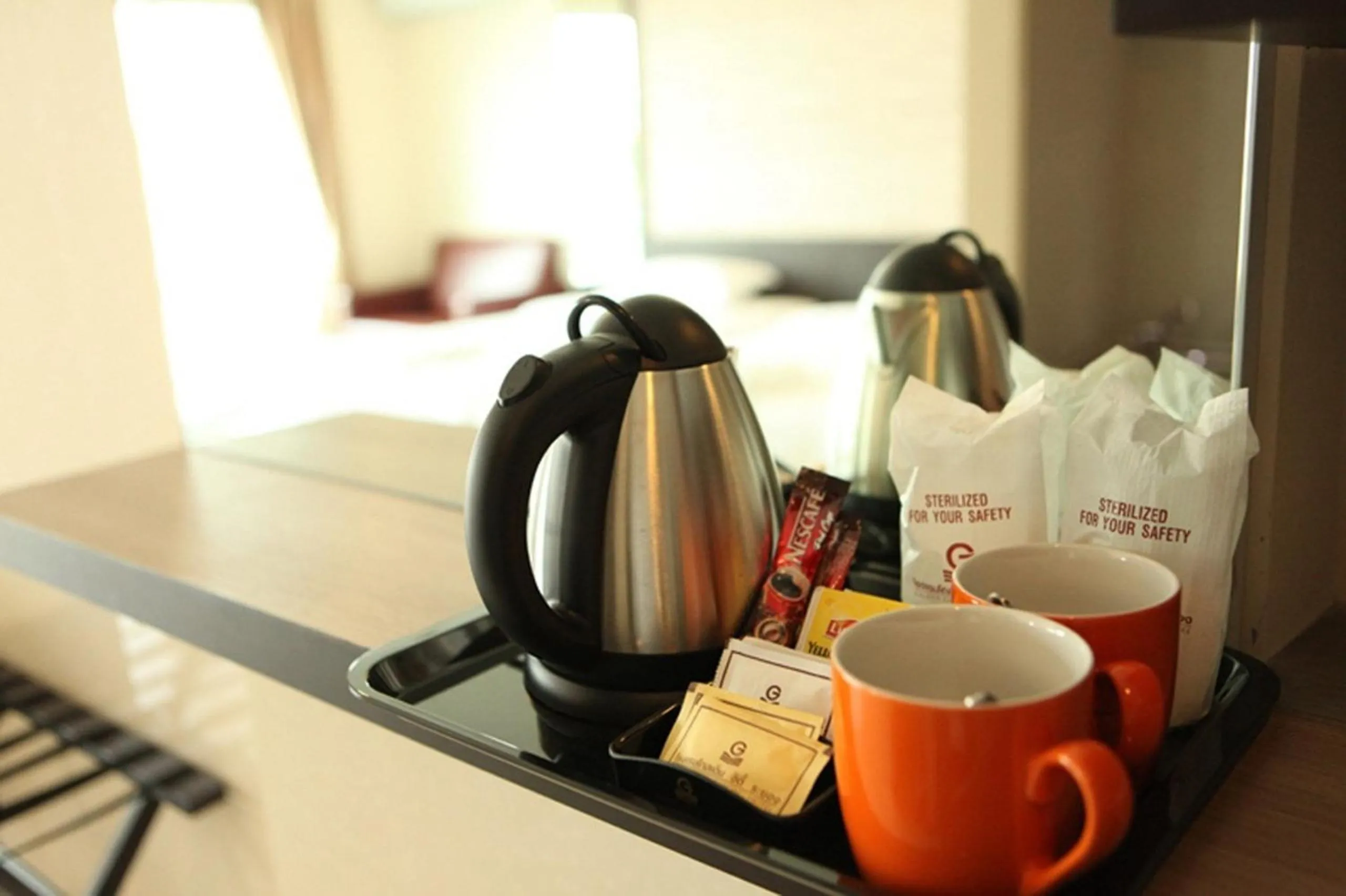 Coffee/tea facilities in Golden City Rayong Hotel