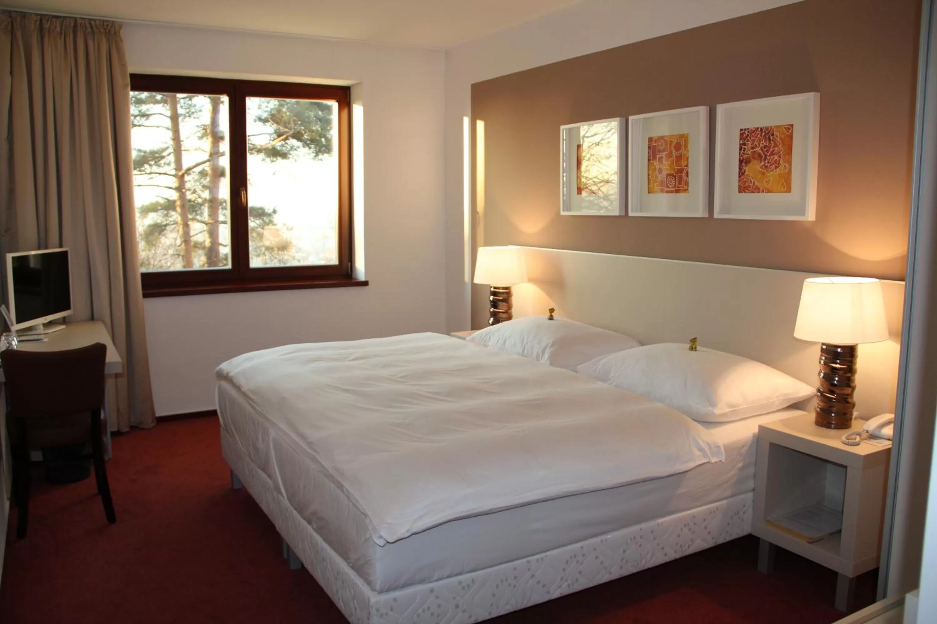 Photo of the whole room, Bed in Hotel Cvilín