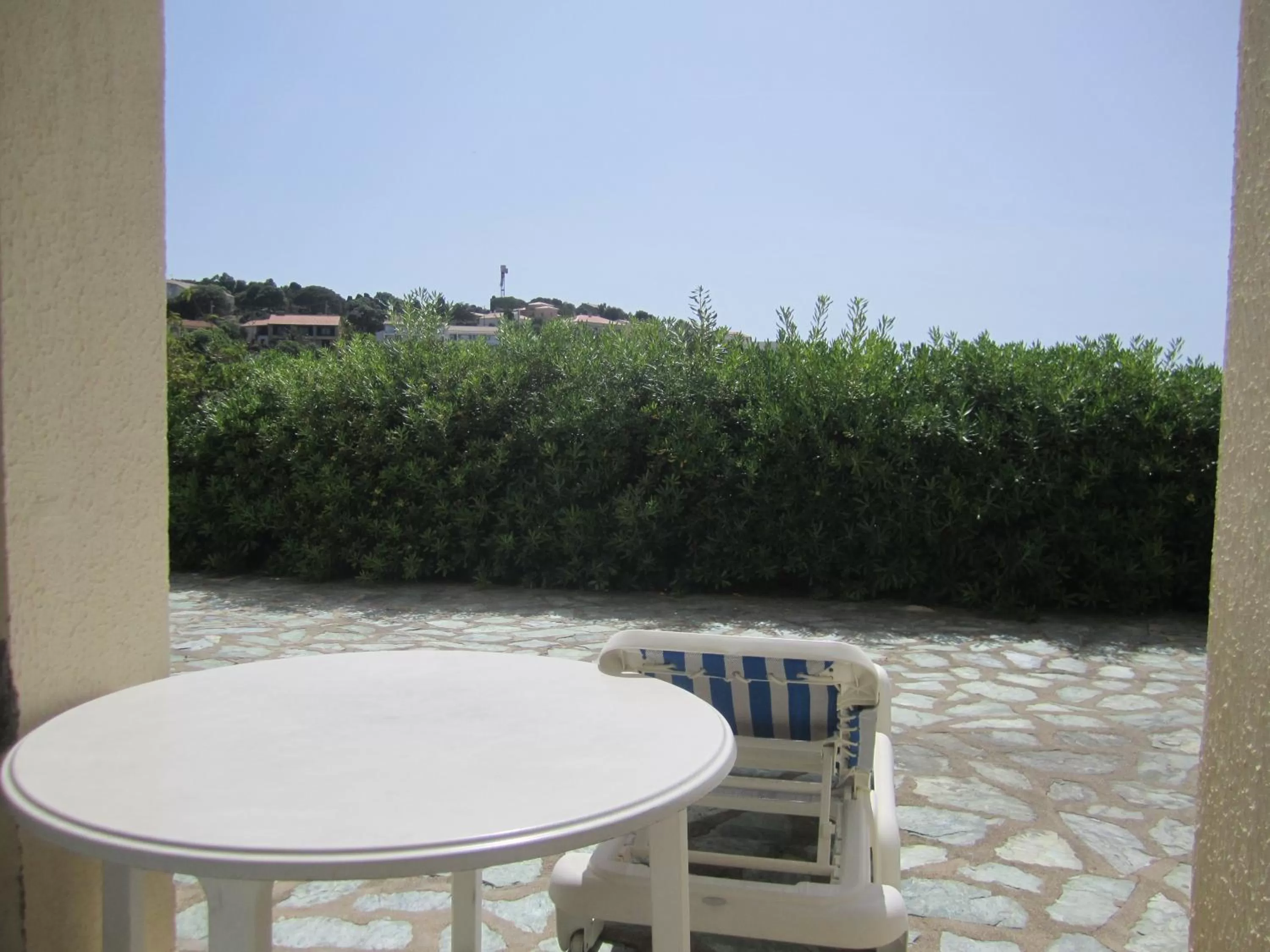 Balcony/Terrace in Motel Saint Francois